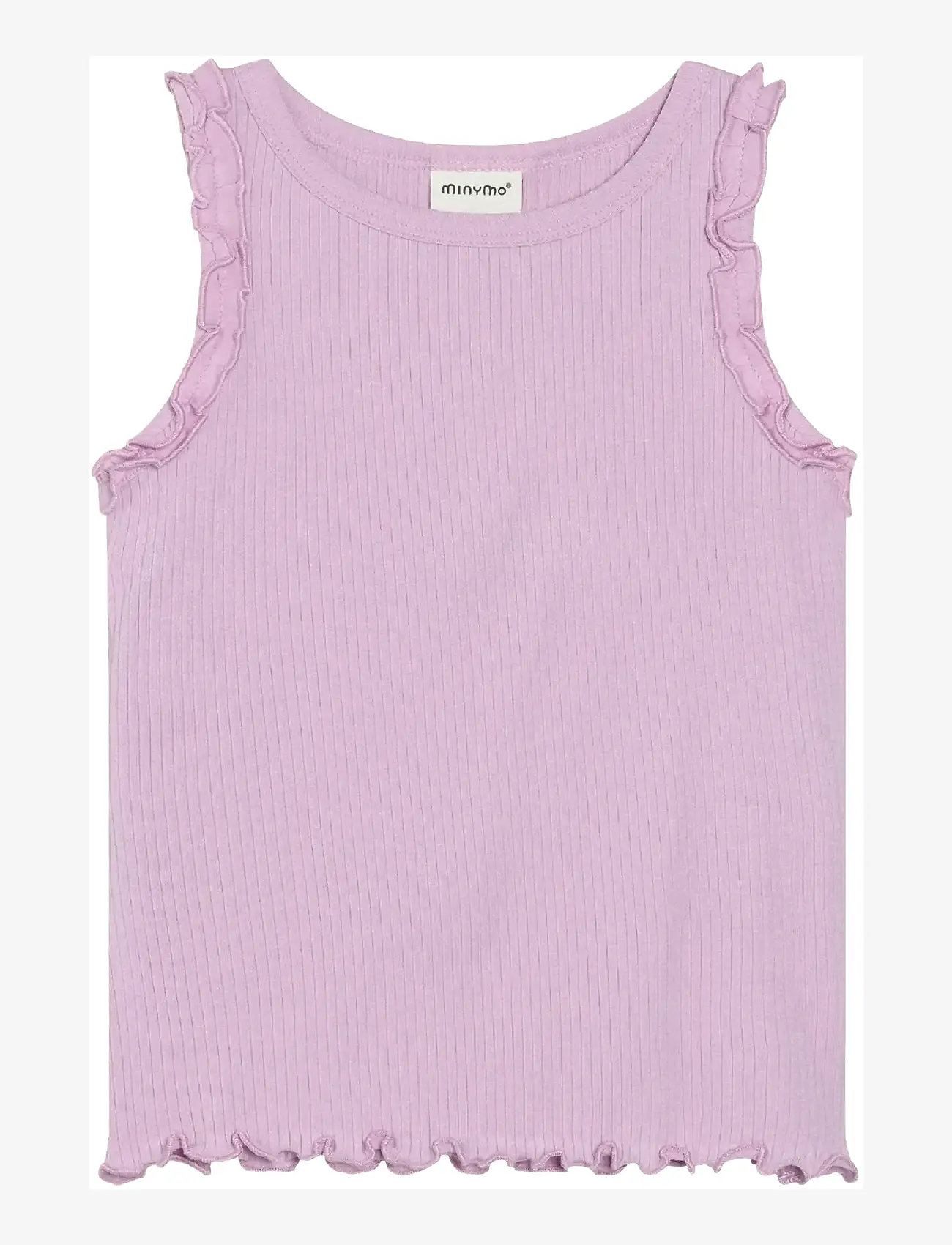 Minymo - Top NS Rib - linnen - violet dusk - 0