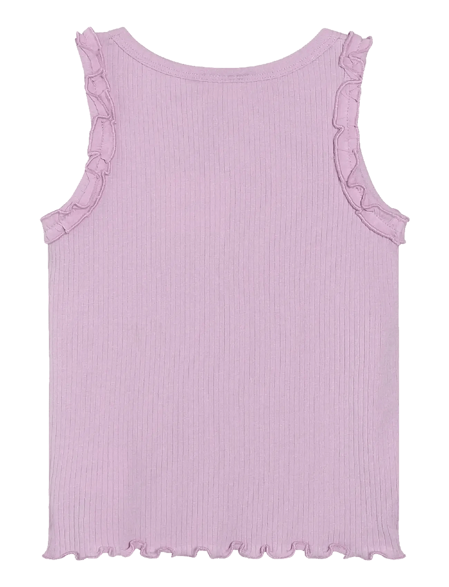 Minymo - Top NS Rib - linnen - violet dusk - 1