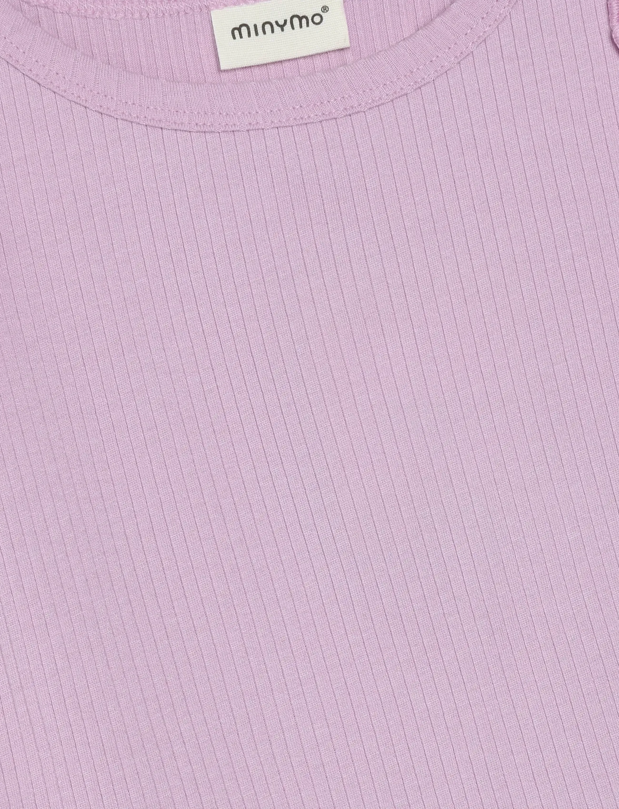 Minymo - Top NS Rib - linnen - violet dusk - 2