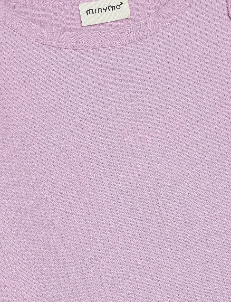 Minymo - Top NS Rib - linnen - violet dusk - 2