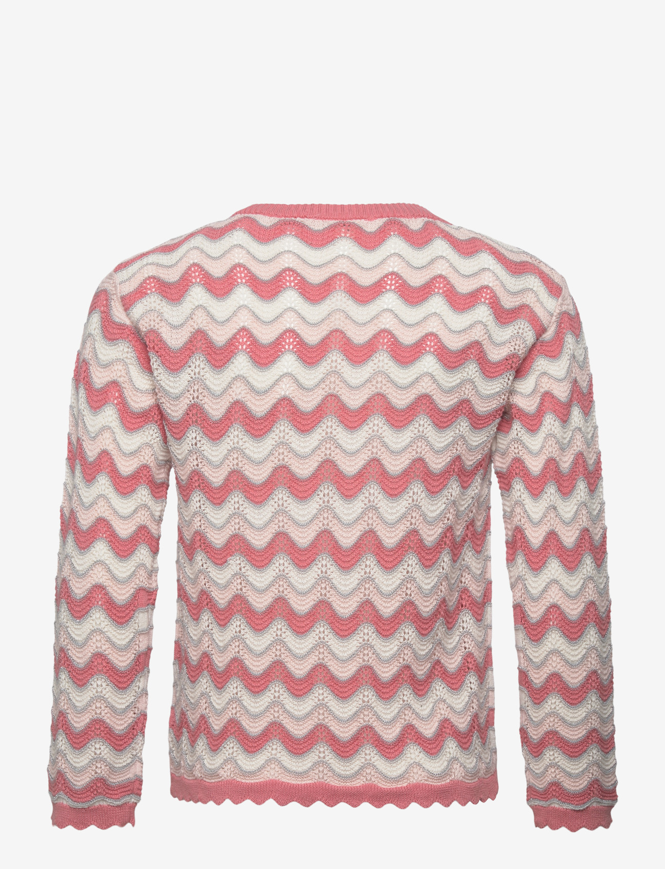Minymo - Pullover LS Knit - trøjer - peach blush - 1