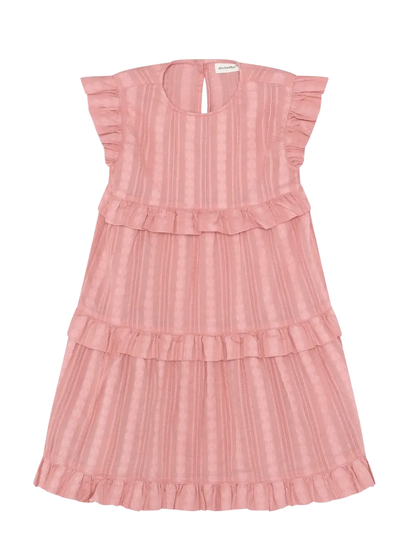 Minymo Dress SS - Kjoler & Nederdele - ROSETTE / pink/rose