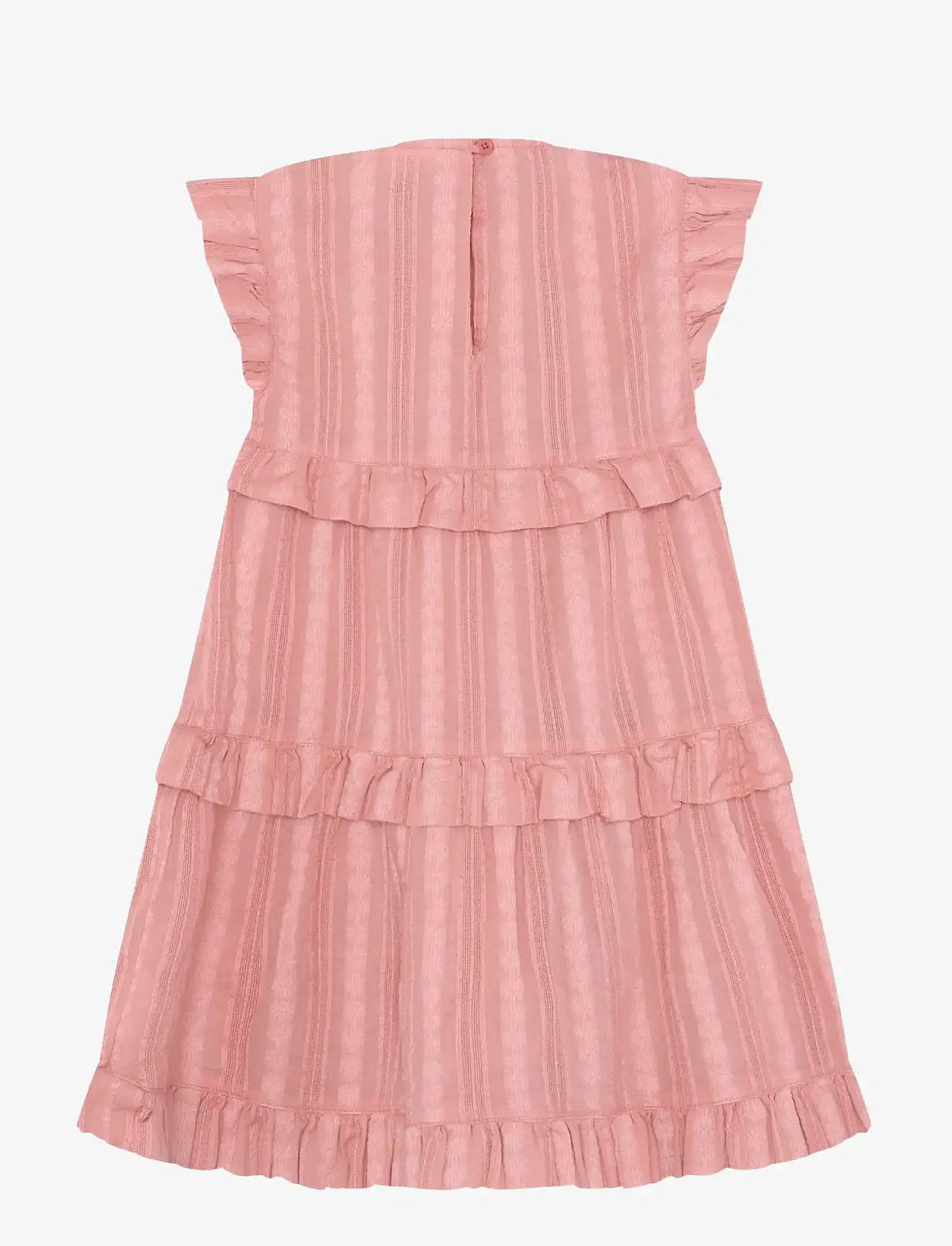 Minymo - Dress SS - short-sleeved casual dresses - rosette - 1