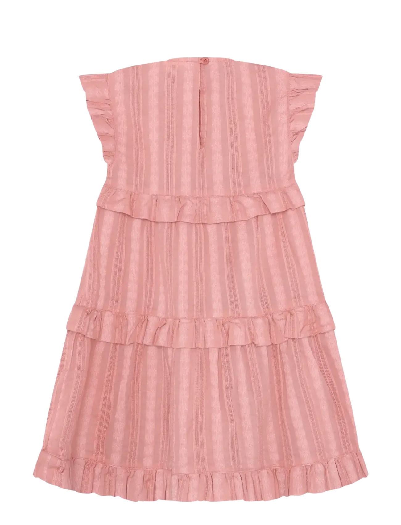 Minymo - Dress SS - casual jurken met korte mouwen - rosette - 1