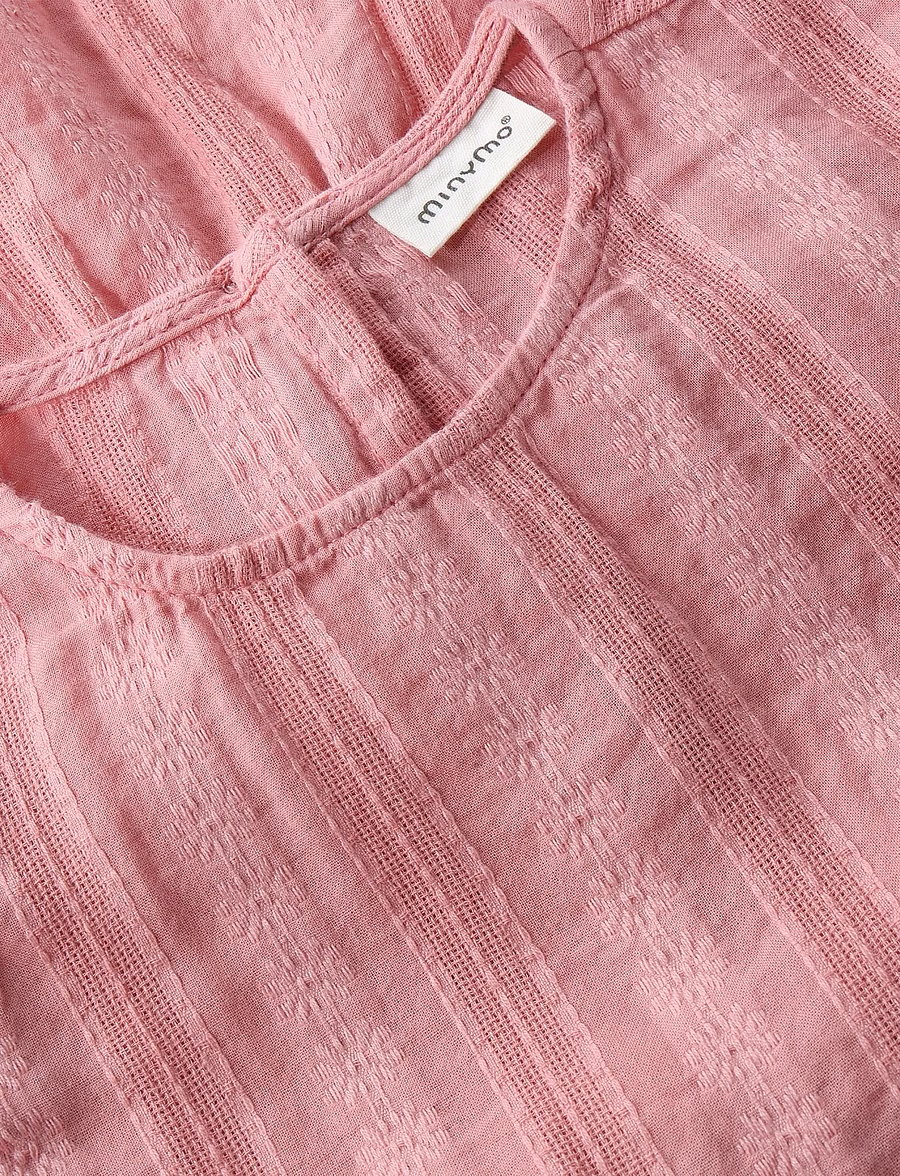 Minymo - Dress SS - lühikeste varrukatega vabaajakleidid - rosette - 2