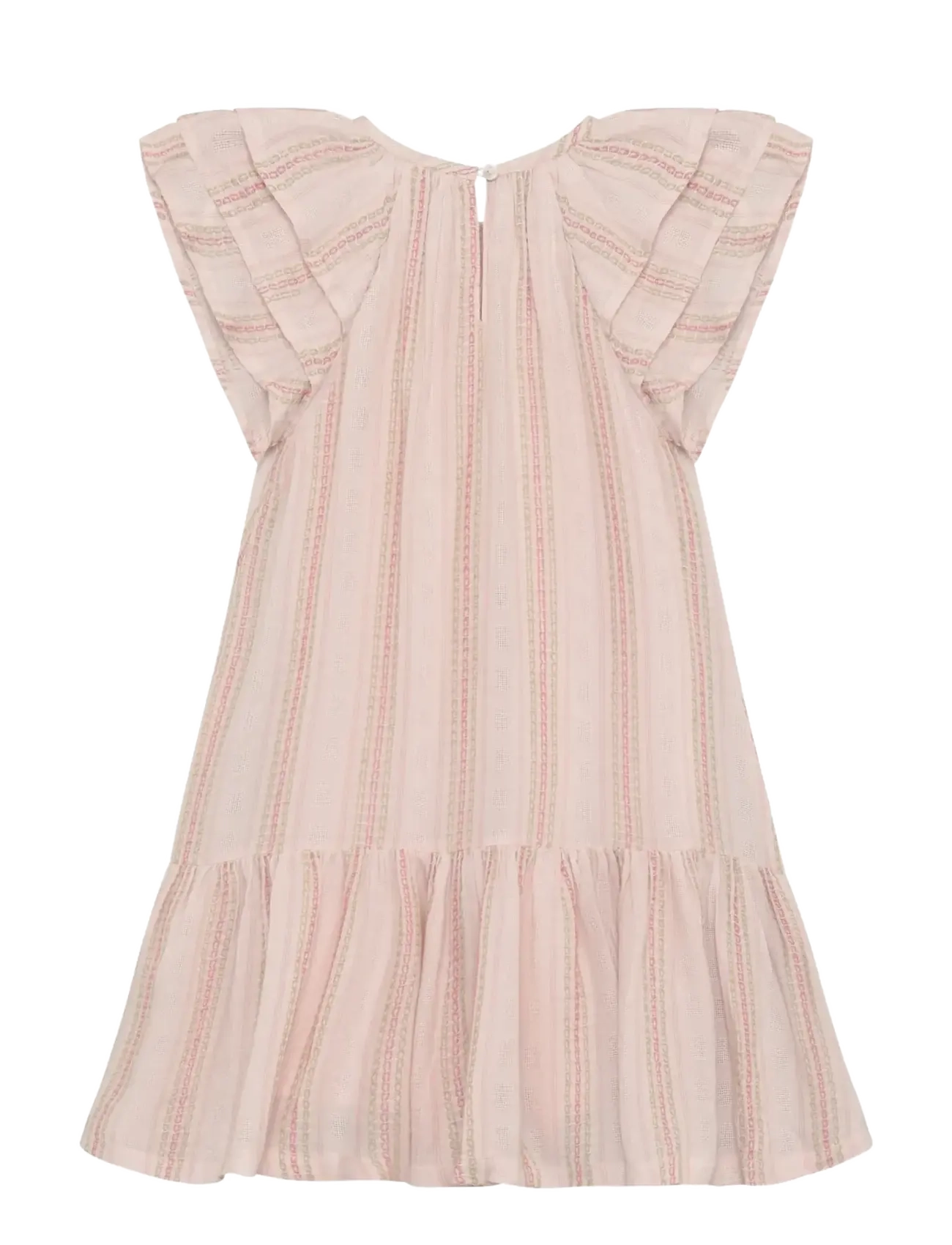 Minymo - Dress SS w. Lining - kjoler uten ermer i avslappet stil - peach blush - 1