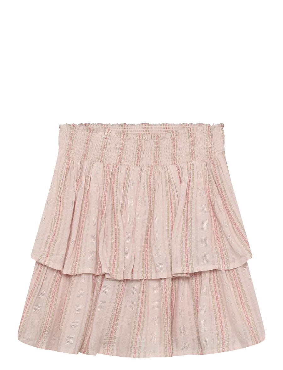 Minymo - Skirt w. Lining - short skirts - peach blush - 1