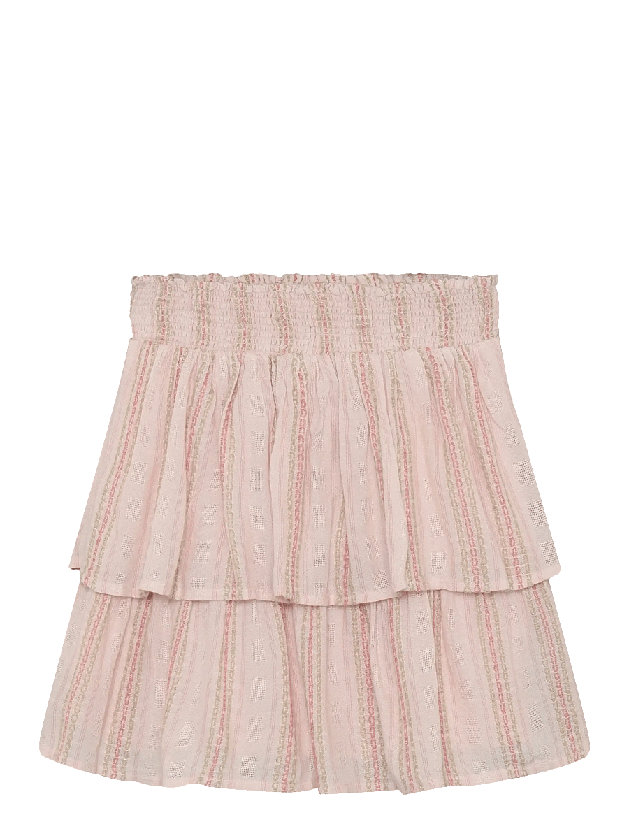 Minymo - Skirt w. Lining - short skirts - peach blush - 2