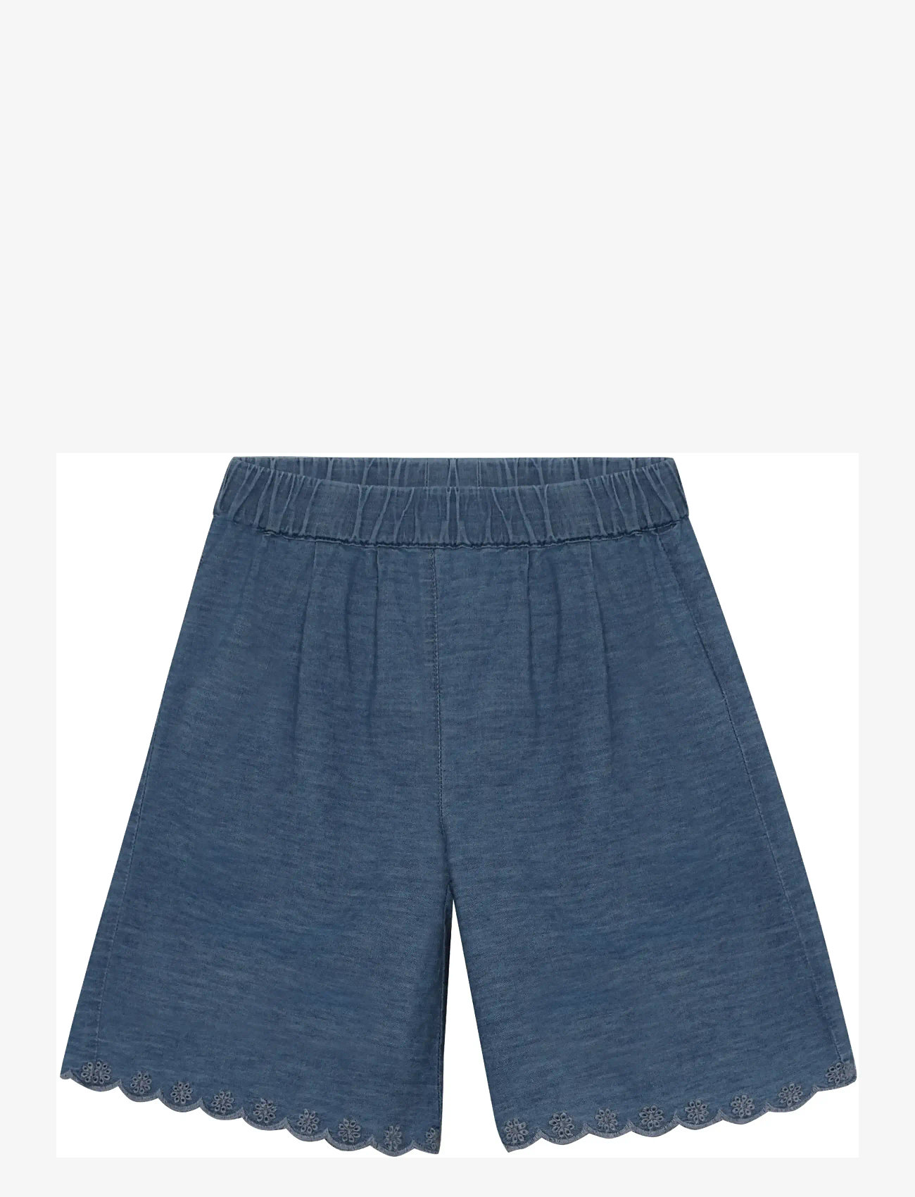 Minymo - Bermuda Shorts Chambrey - denim shorts - faded denim - 1