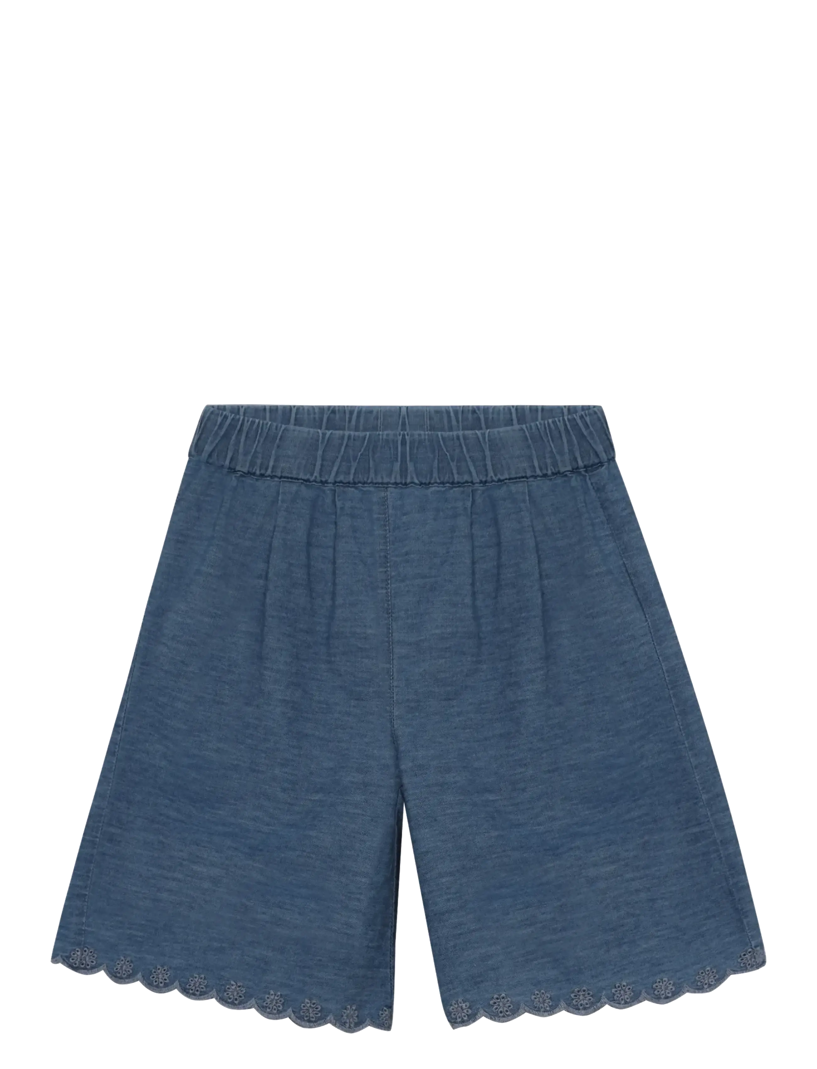 Minymo Bermuda Shorts Chambrey - Barn 98-134 - FADED DENIM / blue