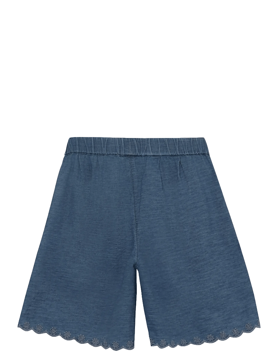 Minymo - Bermuda Shorts Chambrey - denim shorts - faded denim - 2