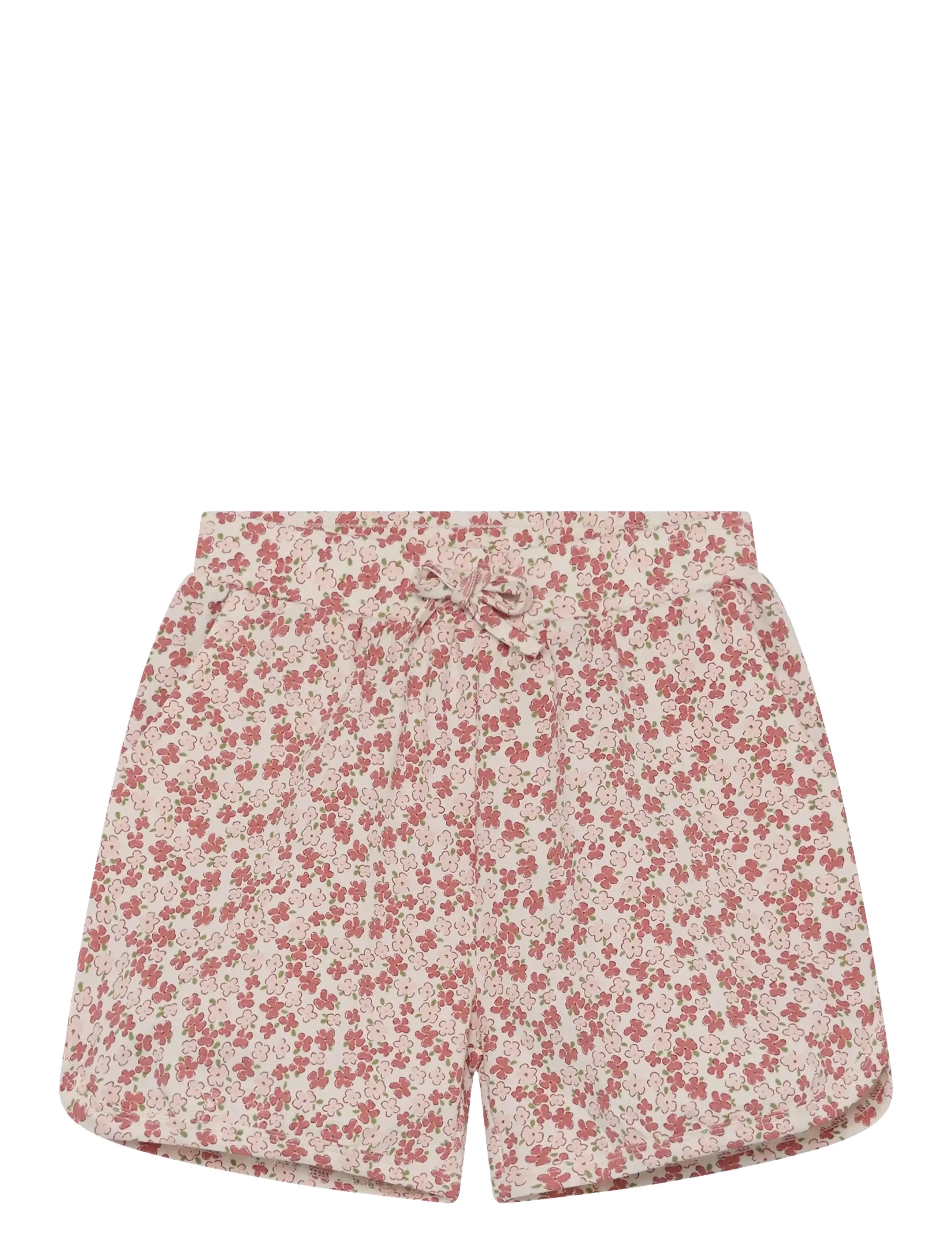 Minymo Shorts SS AOP - Neuheiten - VANILLA ICE / pink/rose