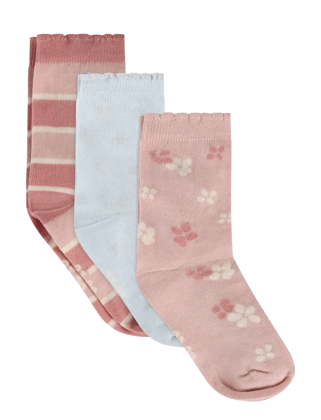 3-Pack Socks - PEACH BLUSH