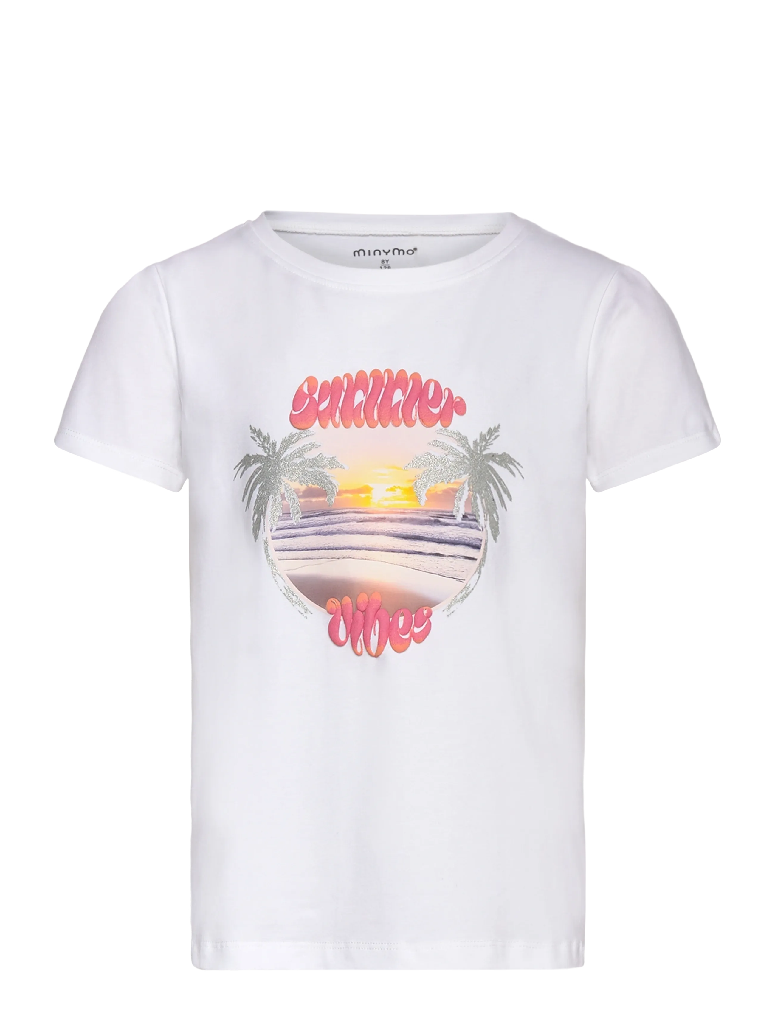 Minymo T-shirt SS - Overdele - BRIGHT WHITE / white