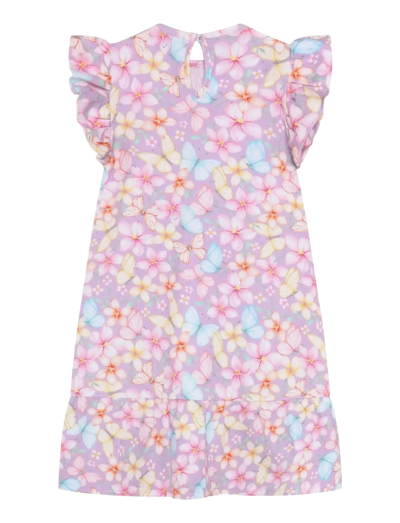 Minymo - Dress SS AOP - sleeveless casual dresses - violet dusk - 1