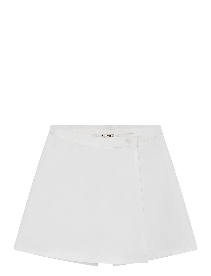 Minymo - Shorts Twill - vabaaja lühikesed püksid - bright white - 0
