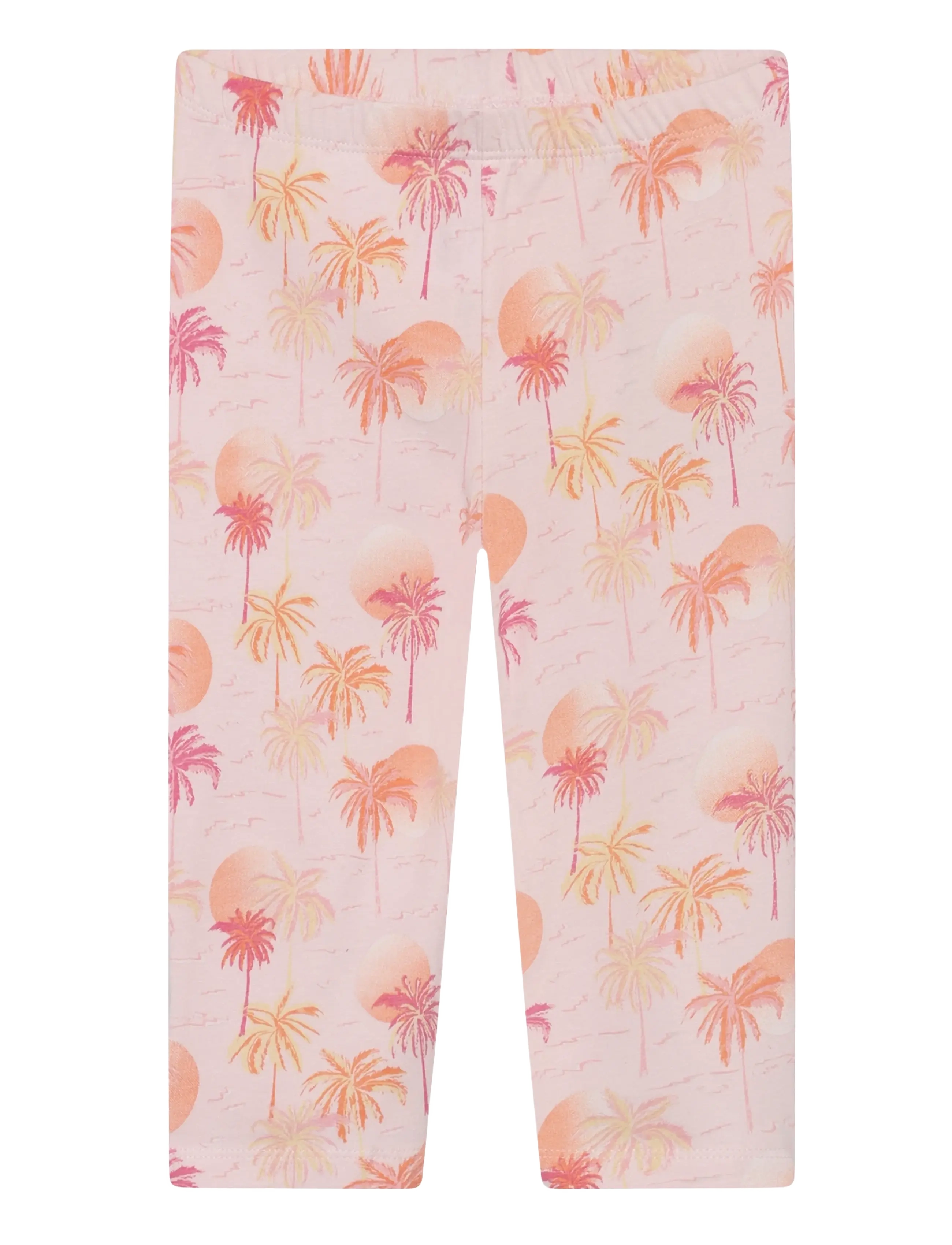 Minymo Leggings 3/4 AOP - Minymo - RAINDROPS ON ROSES / pink/rose