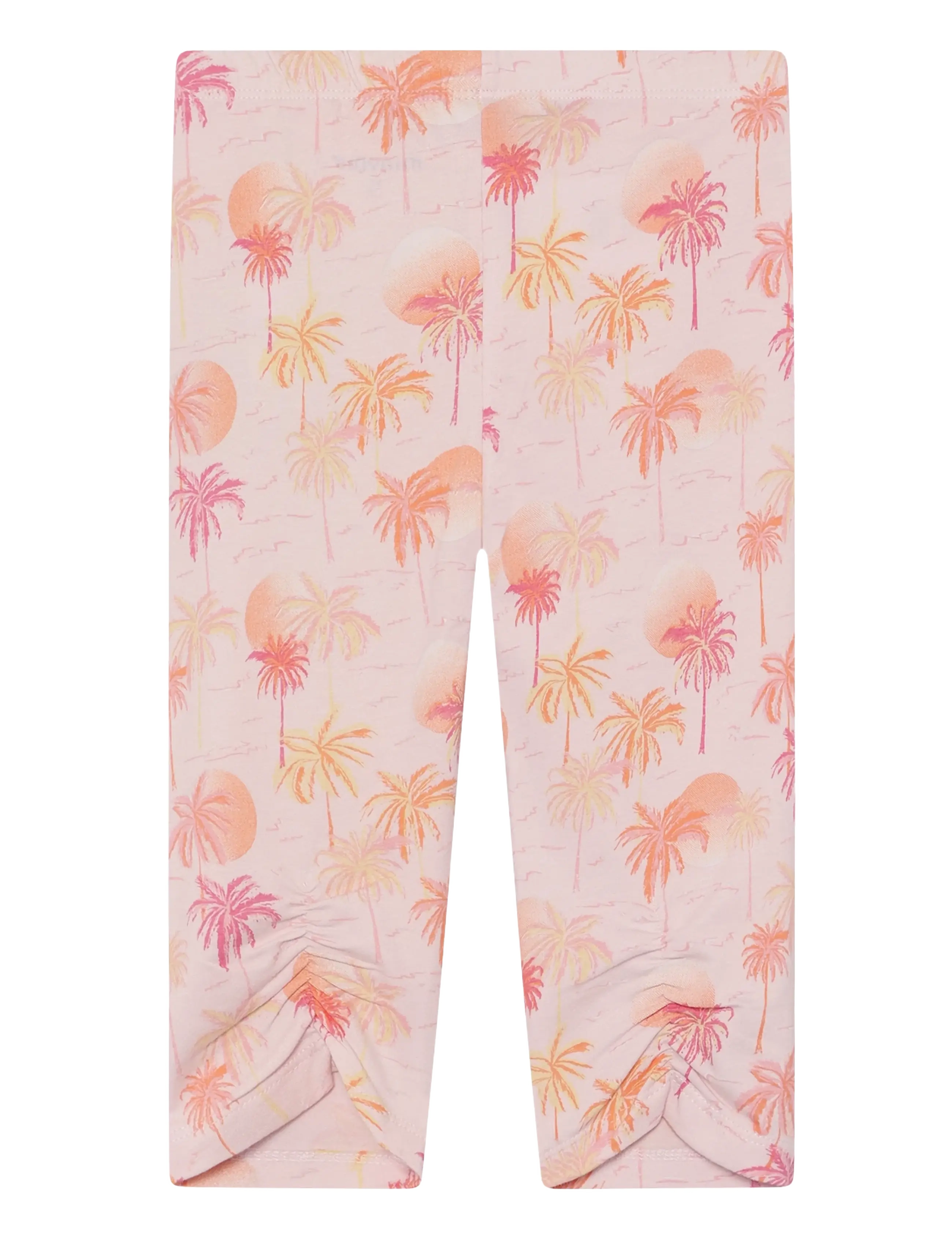 Minymo - Leggings 3/4 AOP - raindrops on roses - 1
