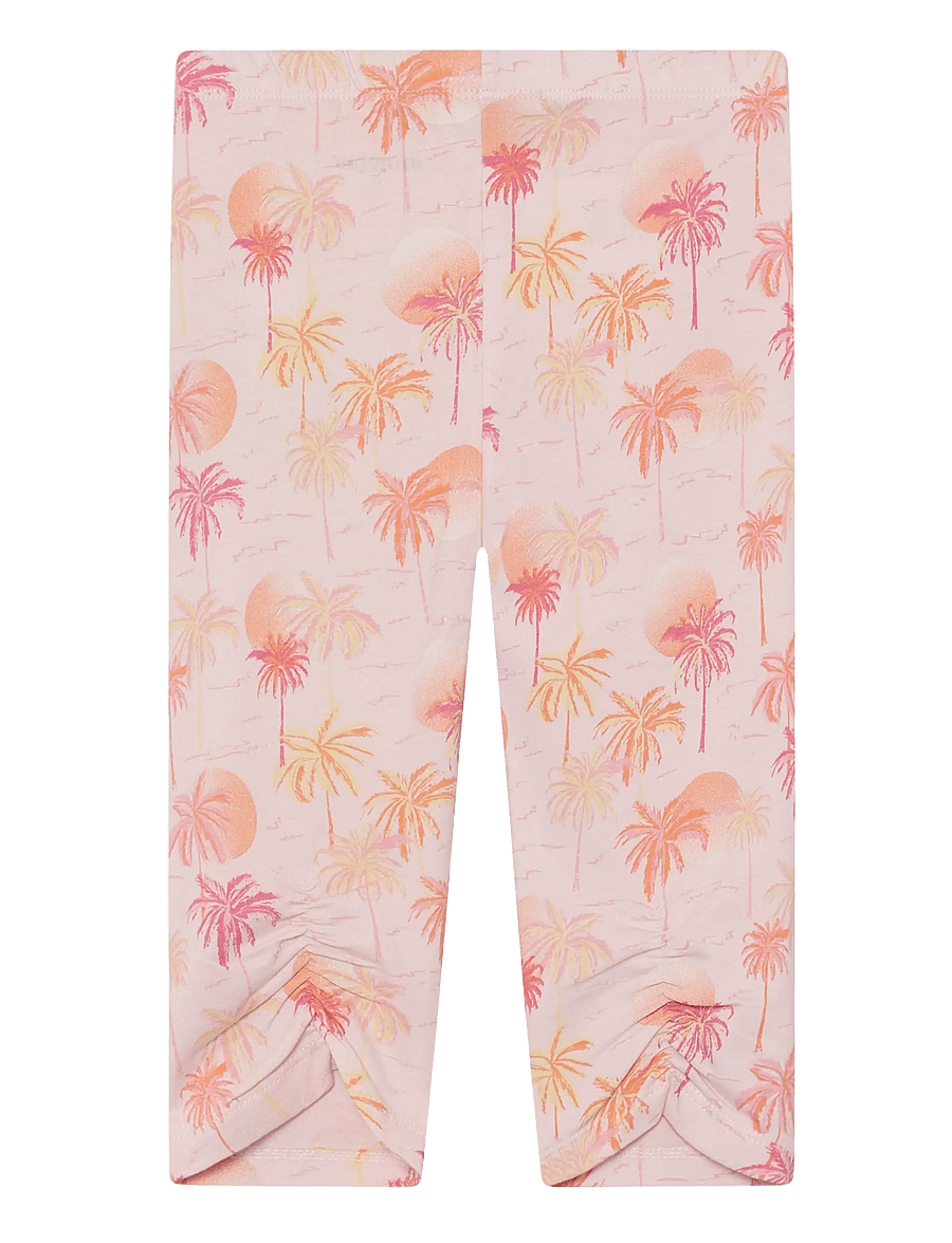 Minymo - Leggings 3/4 AOP - leggings - raindrops on roses - 1