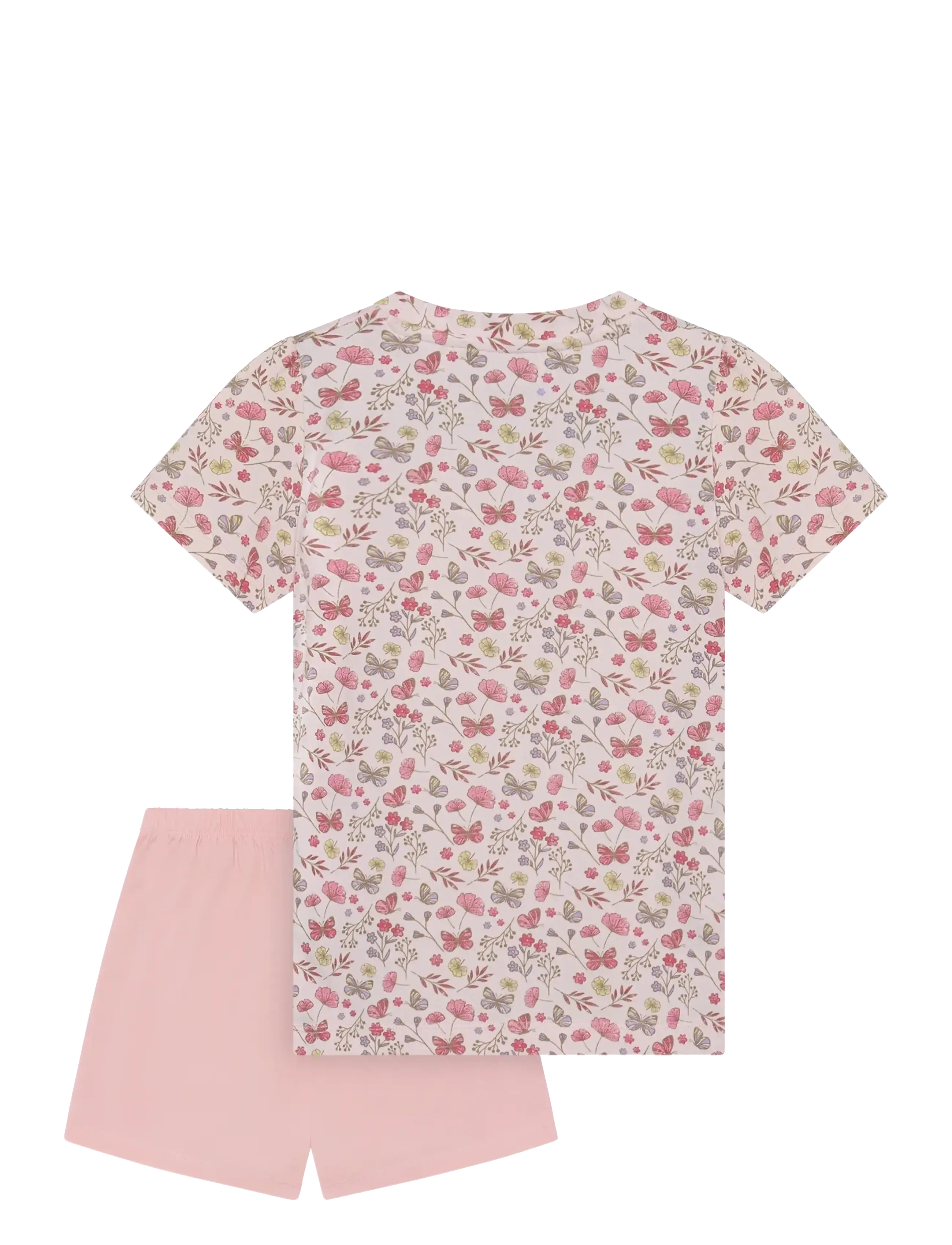 Minymo - T-shirt+Short Set AOP - sets mit kurzärmeligem t-shirt - raindrops on roses - 1