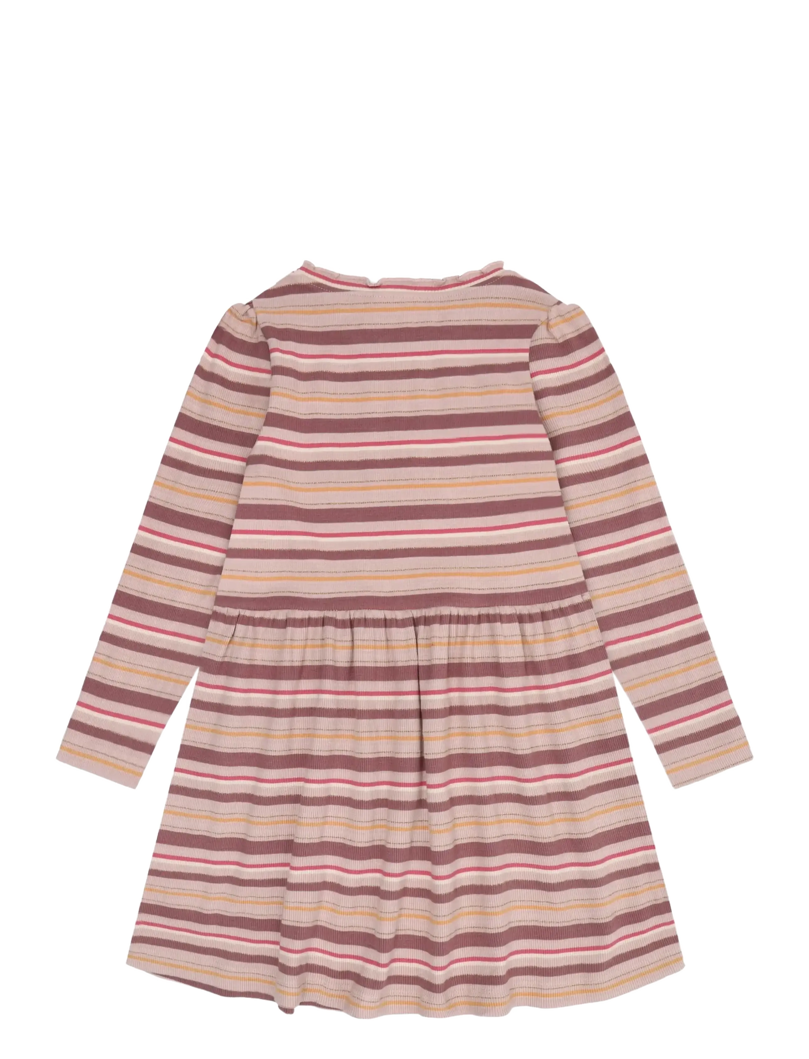 Minymo - Dress LS Y/D Rib - cameo rose - 1