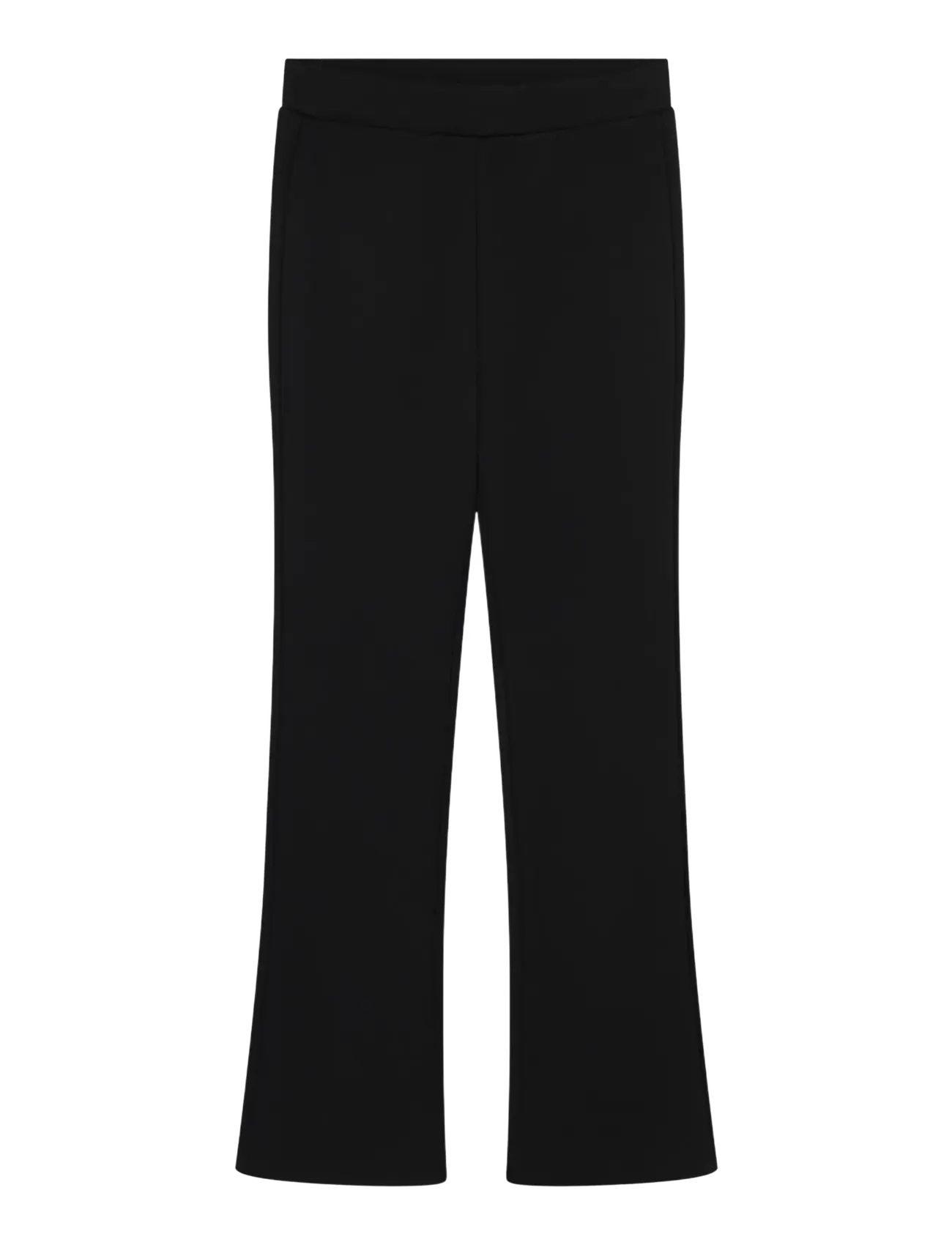 Minymo Pants Flared - Babybyxor - TAP SHOE / black