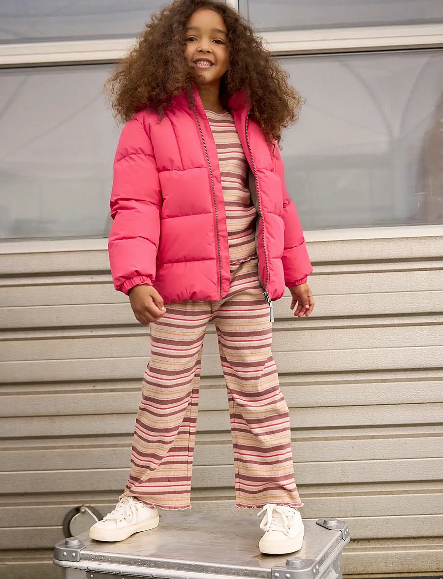 Minymo - Pants Y/D Rib - bukser - cameo rose - 3