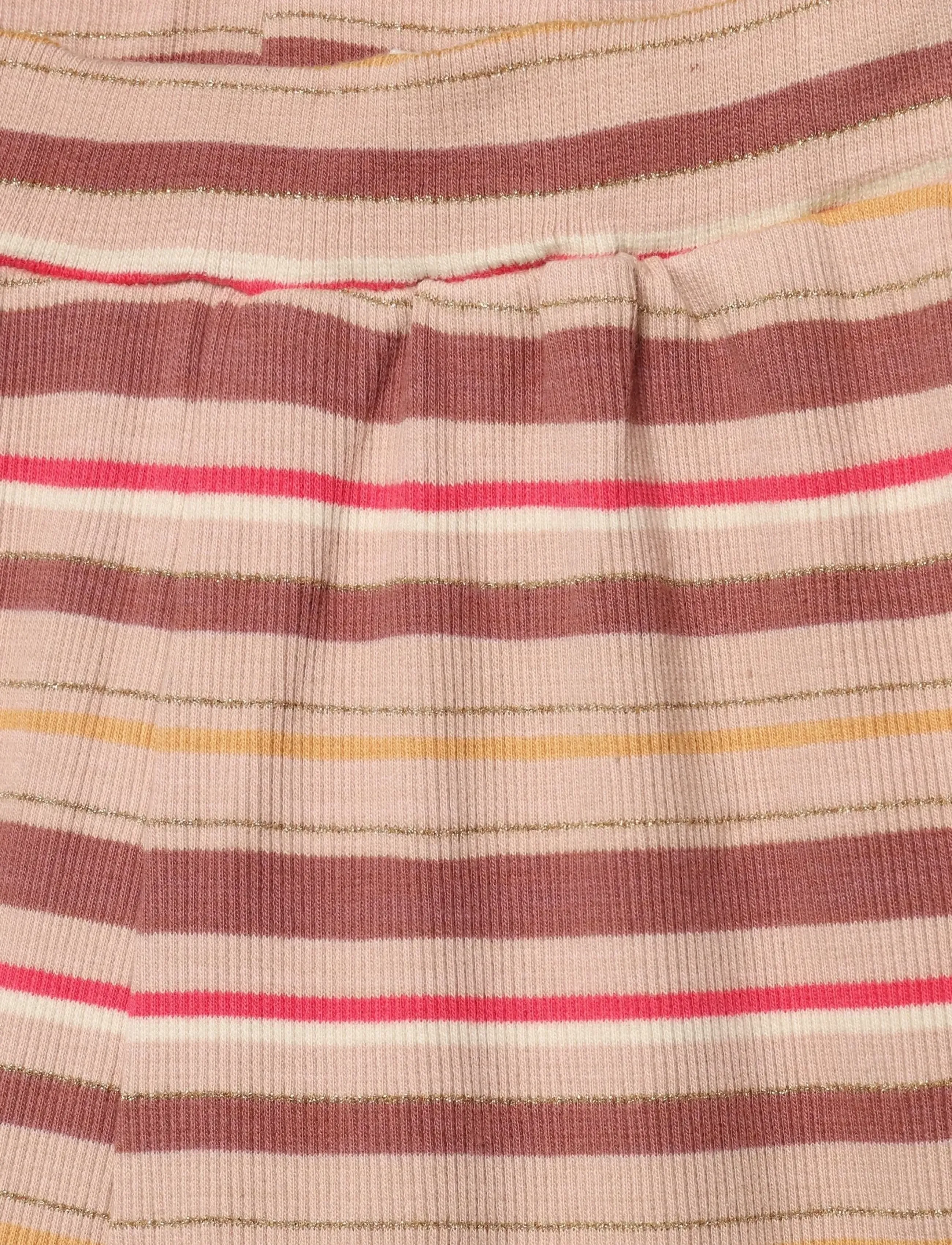 Minymo - Pants Y/D Rib - cameo rose - 4