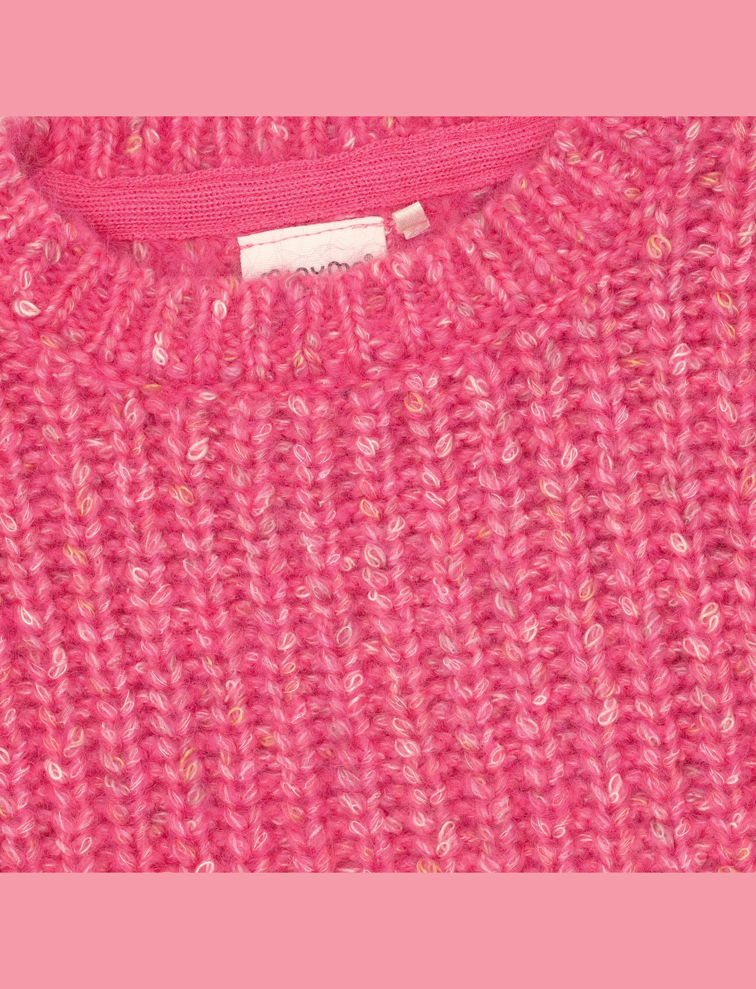 Minymo - Pullover Knit - efterårstøj - rouge red - 3