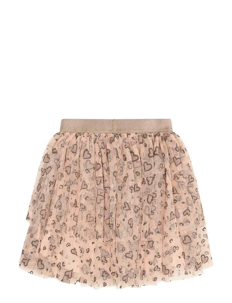Minymo - Skirt Mesh AOP - tüll-rock - cameo rose - 2