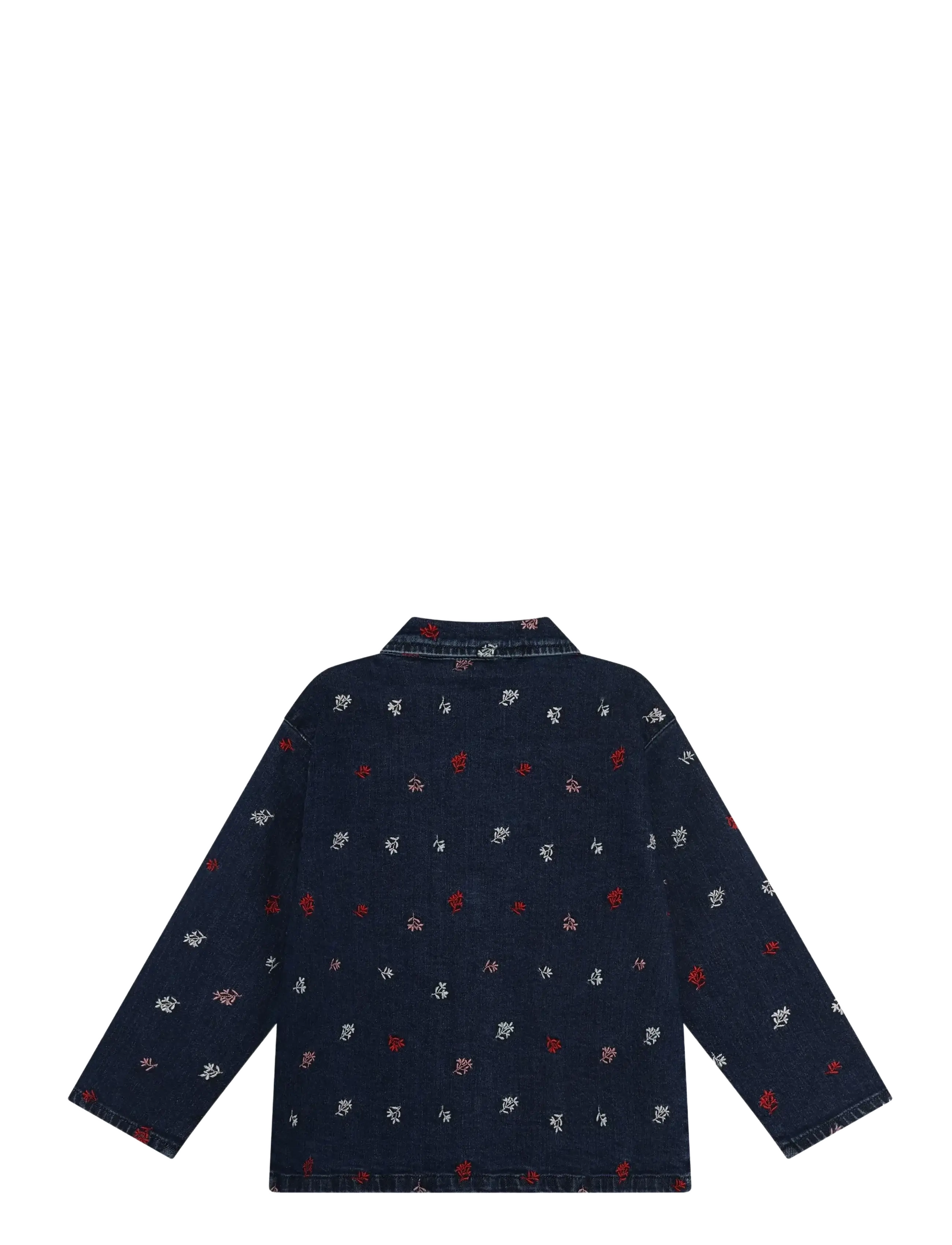 Minymo - Jacket Denim w. Emb. - denimjakker - faded denim - 2