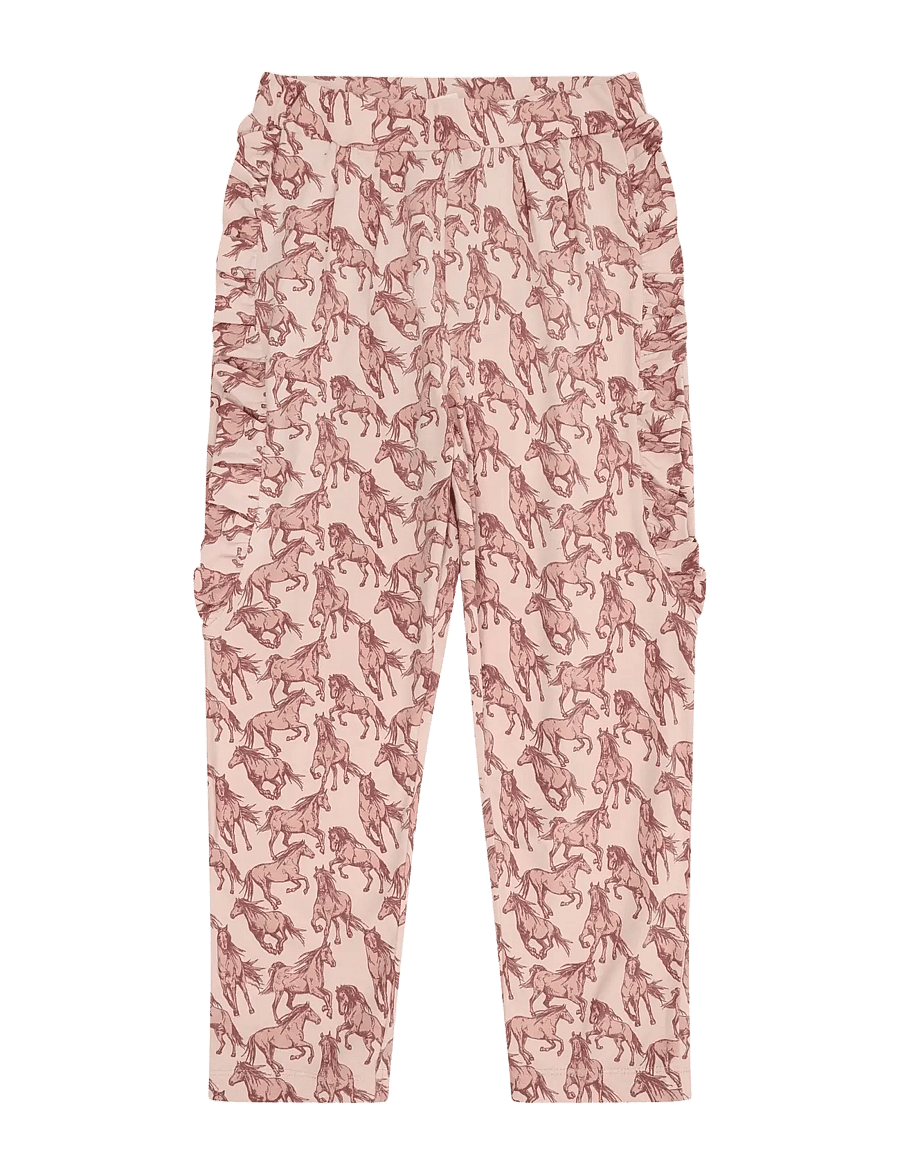 Minymo - Pants AOP - einkaufen nach alter von - cameo rose - 1