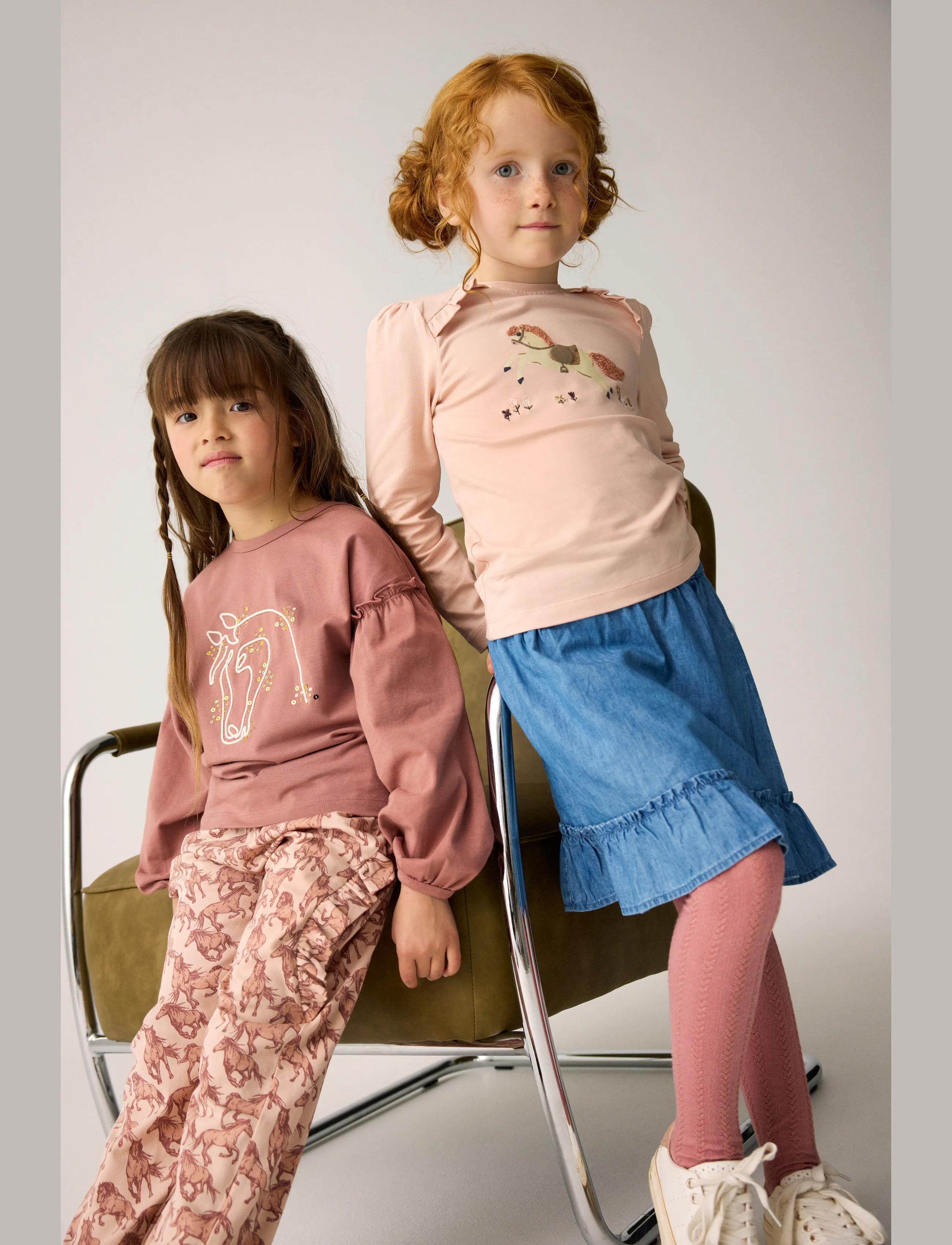 Minymo Pants AOP - Hosen - CAMEO ROSE / pink/rose