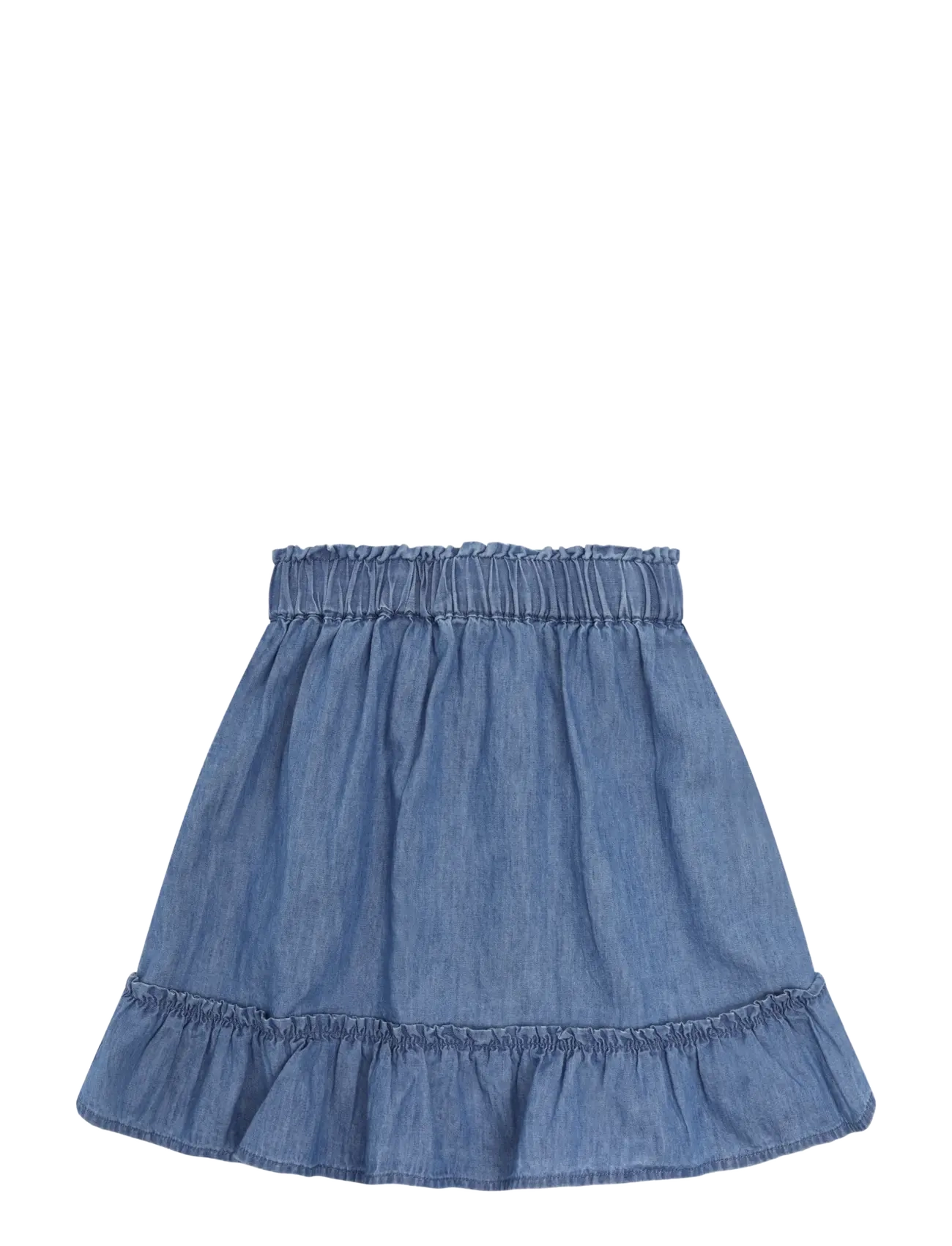 Minymo Skirt Chambray - Jeansröcke - FADED DENIM / blue