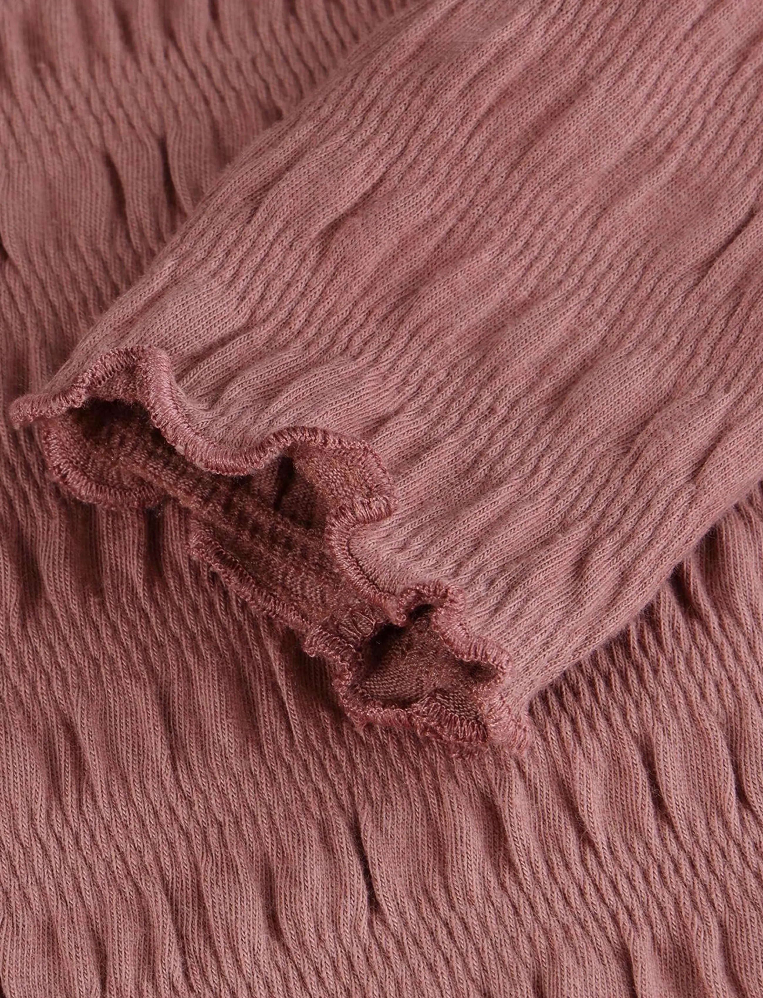 Minymo - T-shirt LS - langärmelig - burlwood - 2