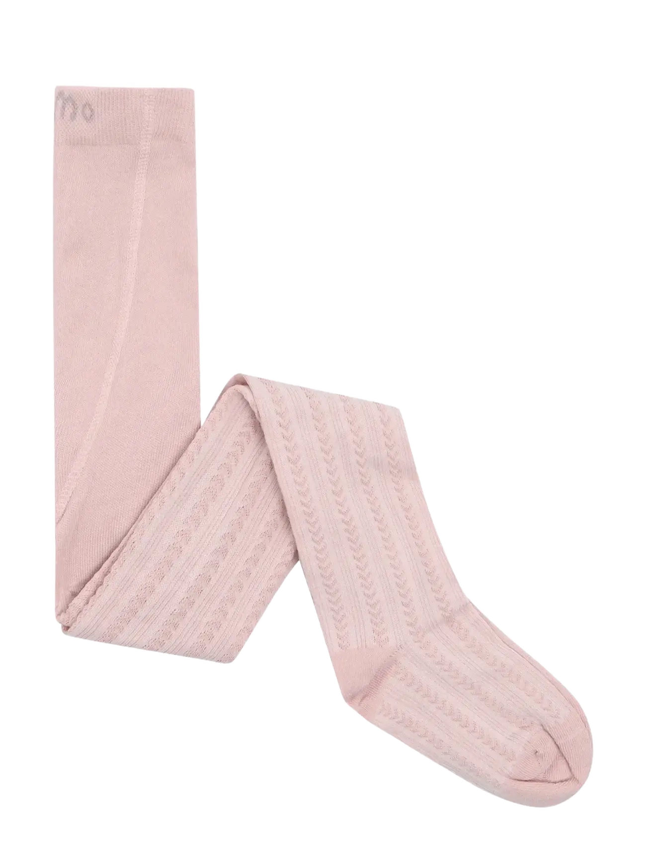 Minymo - 2-Pack Stockings w. Pattern - strumpfhosen - cameo rose - 2