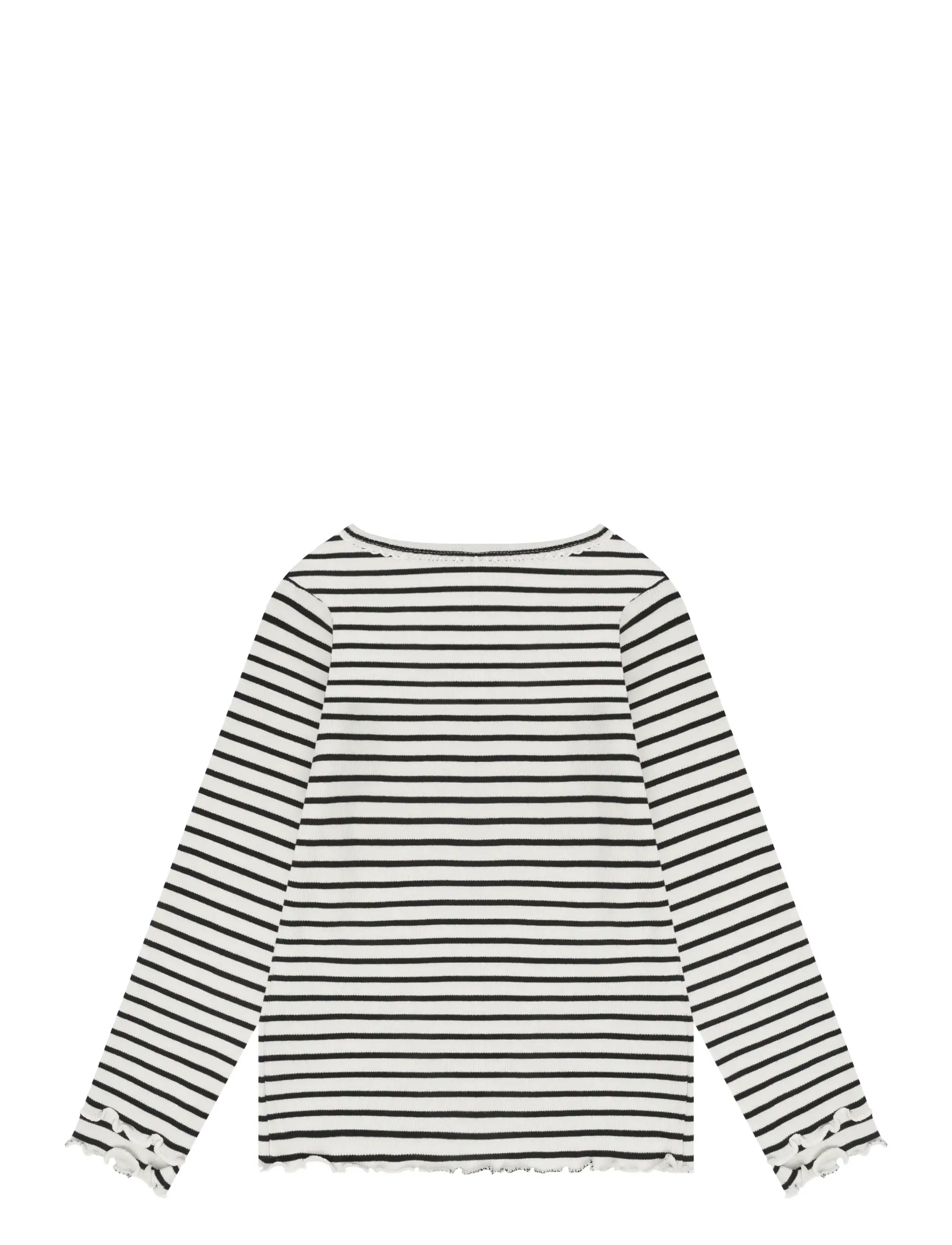 Minymo - T-Shirt LS Y/D Rib - langärmelig - tap shoe - 1