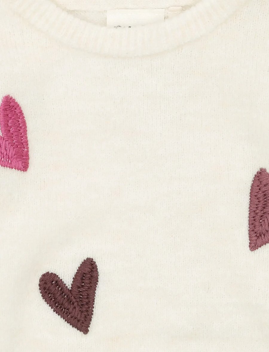 Minymo - Pullover Knit - pullover - seedpearl - 2