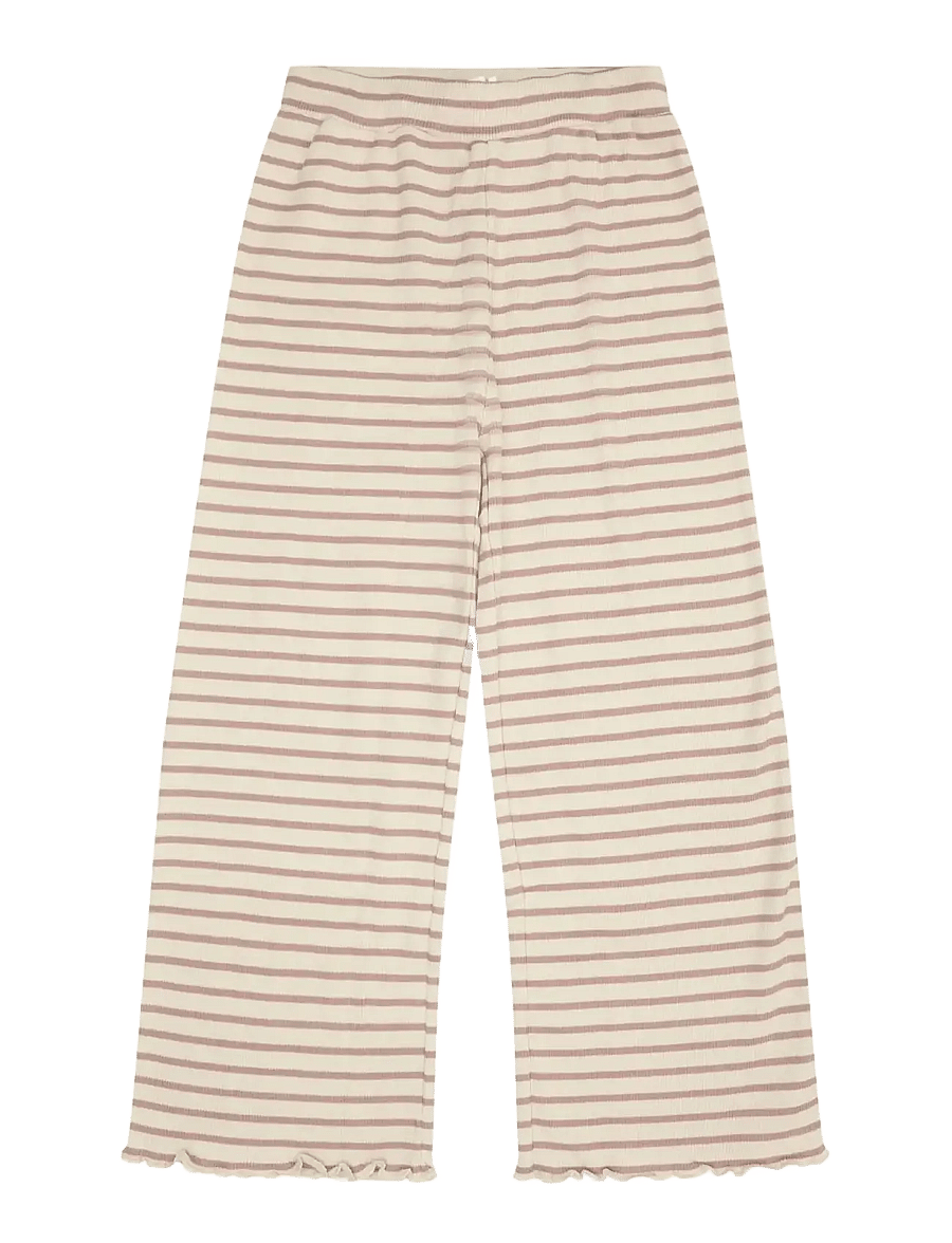 Minymo - Pants Y/D Rib - byxor - fawn - 0