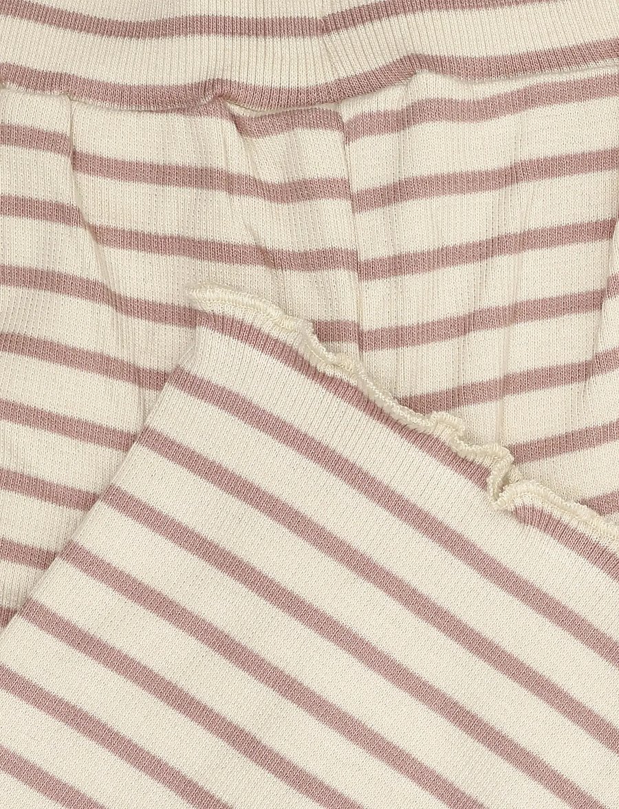 Minymo - Pants Y/D Rib - byxor - fawn - 2