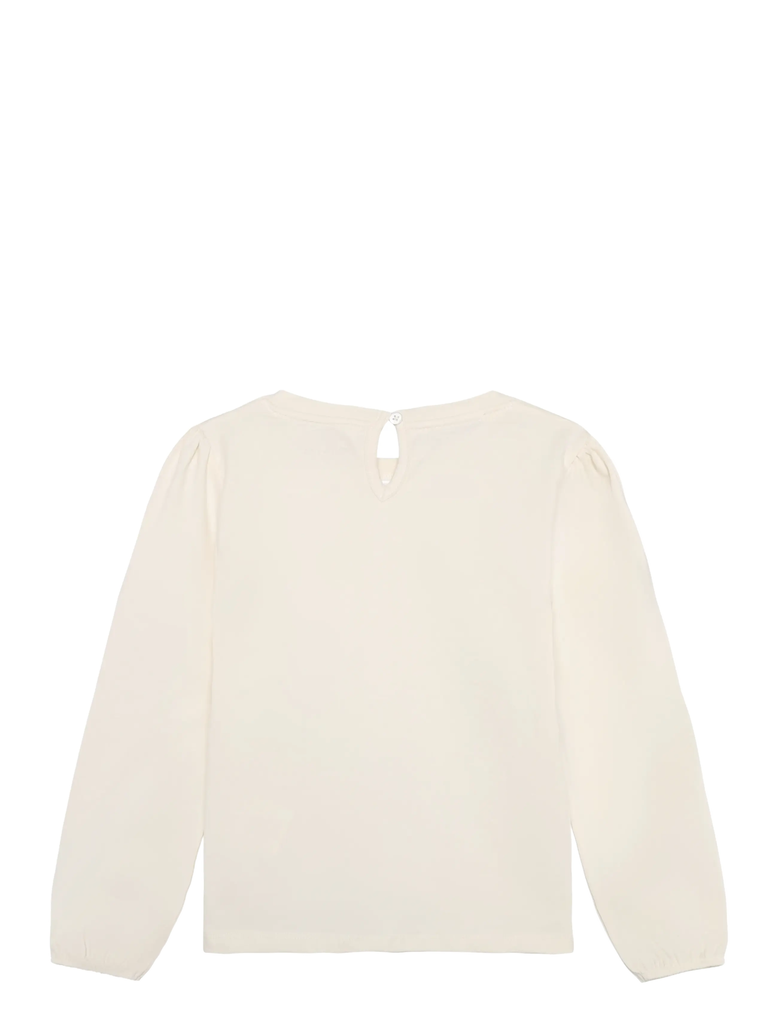 Minymo - T-shirt LS - langärmelig - seedpearl - 1