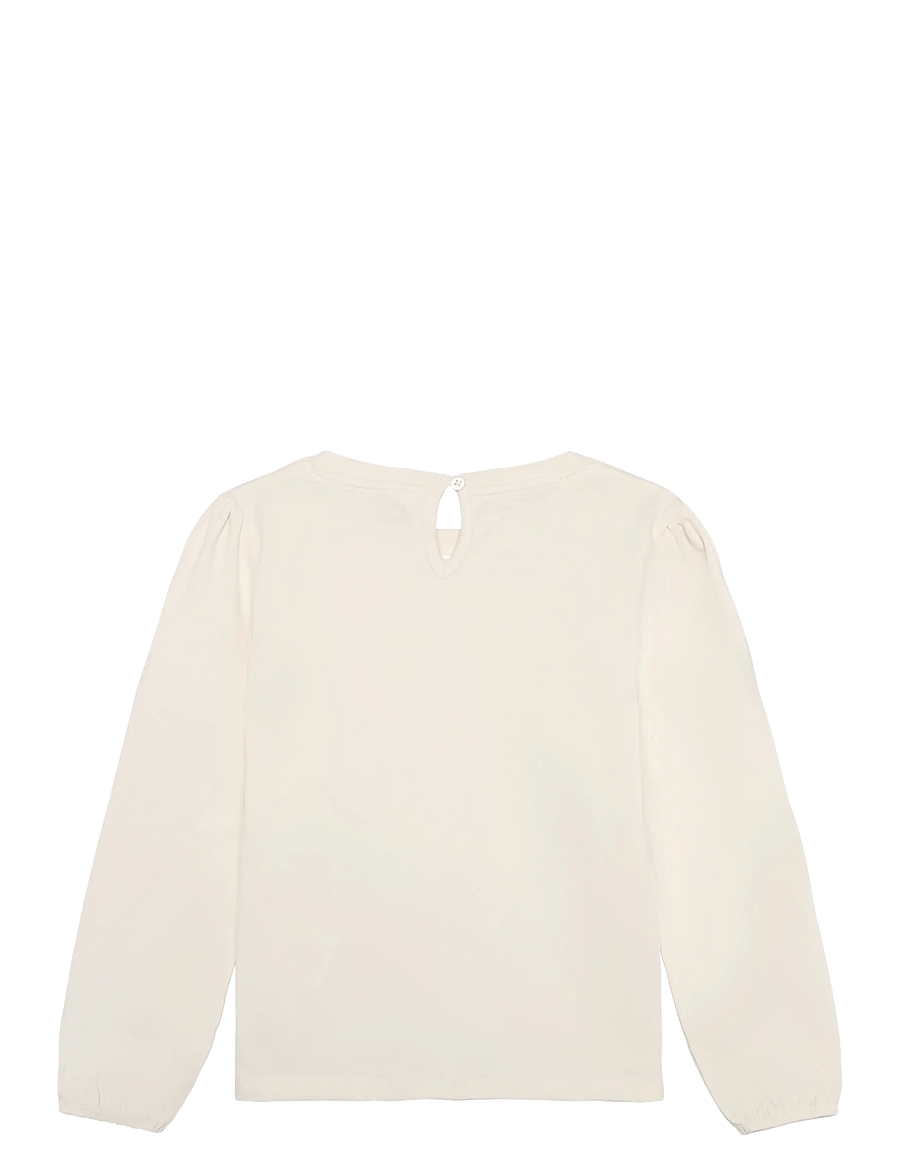Minymo - T-shirt LS - langärmelig - seedpearl - 1