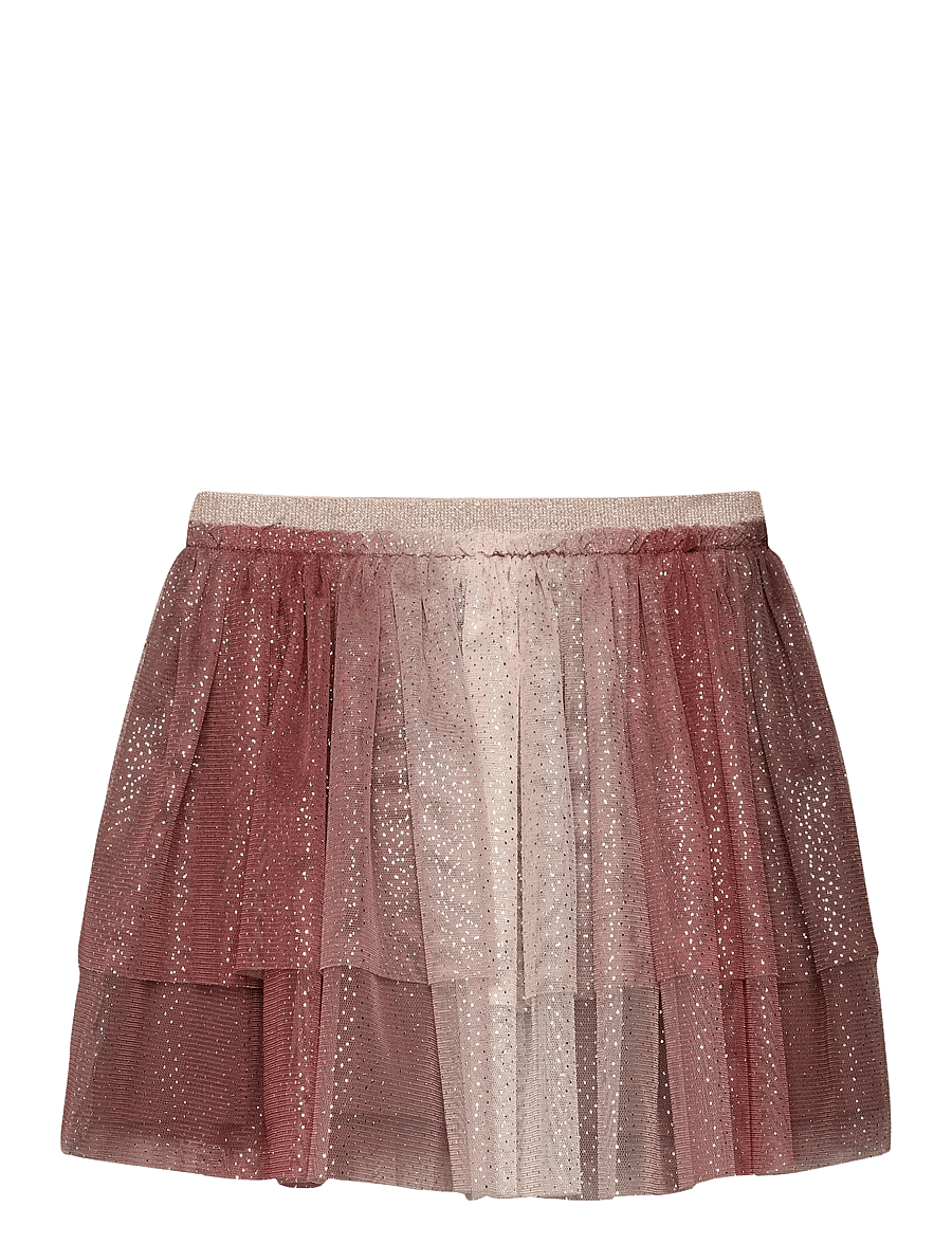 Minymo - Skirt Mesh W. Glitter - tüll-rock - huckleberry - 0