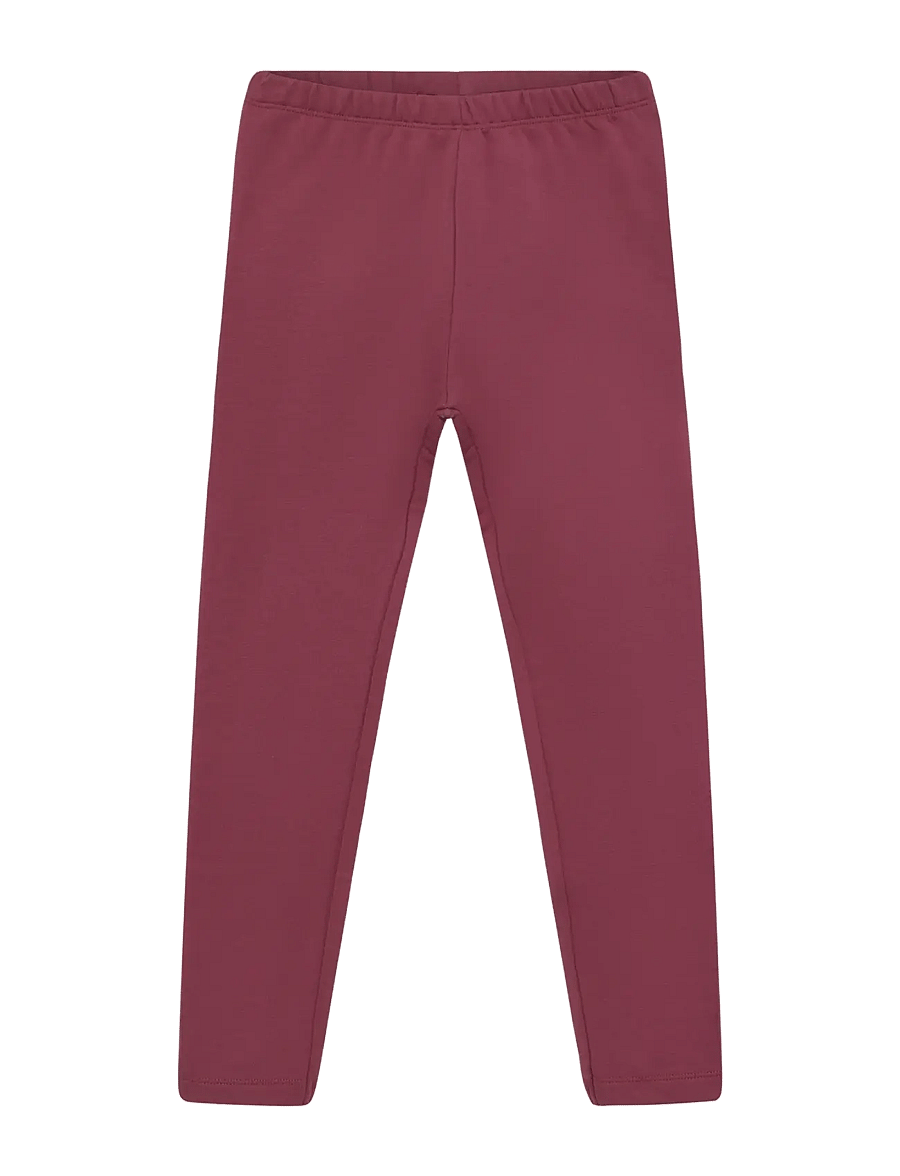 Minymo - Leggings Sweat - leggings - crushed berry - 0
