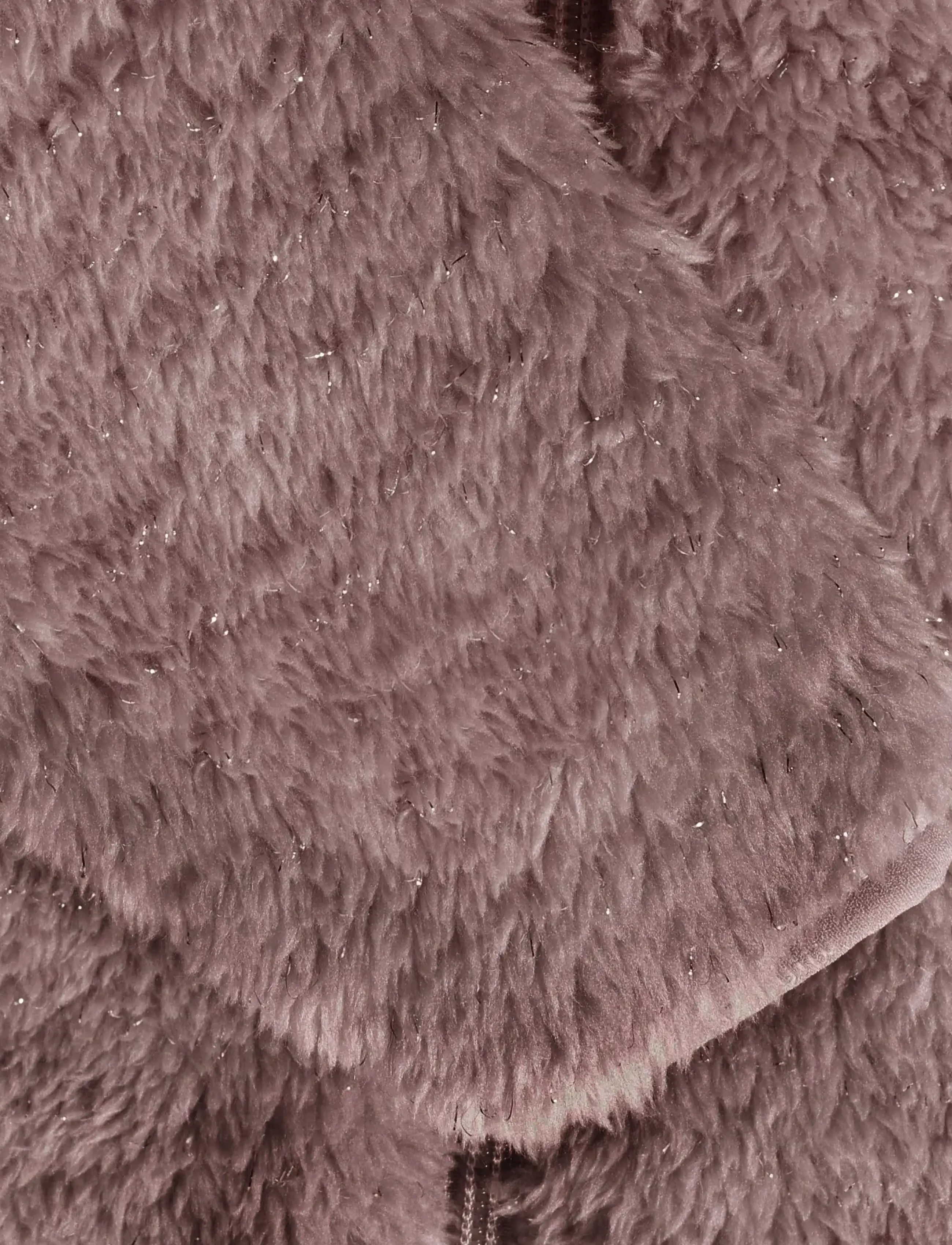 Minymo - Teddy Jacket Glitter - fleecejacken - fawn - 5