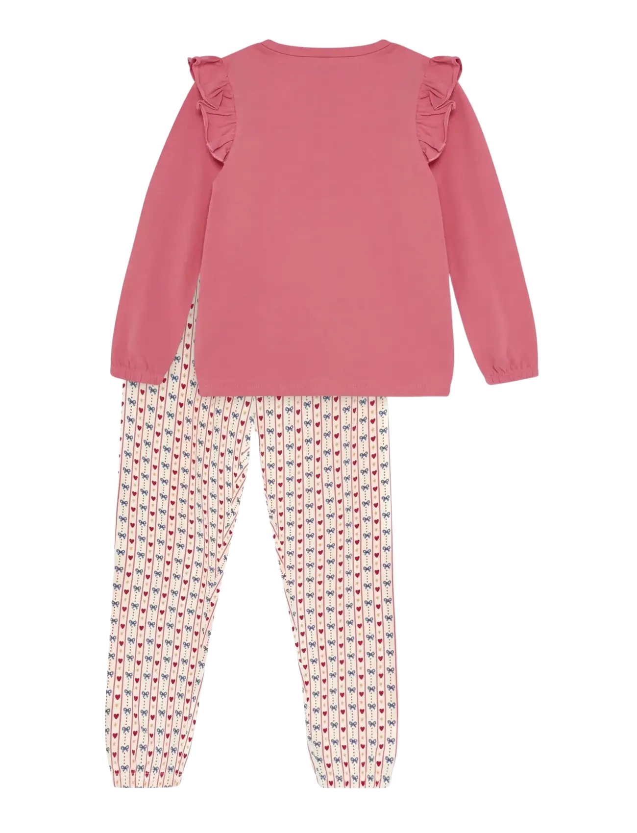 Minymo - Pyjamas LS Set AOP - pyjama-sets - desert rose - 1