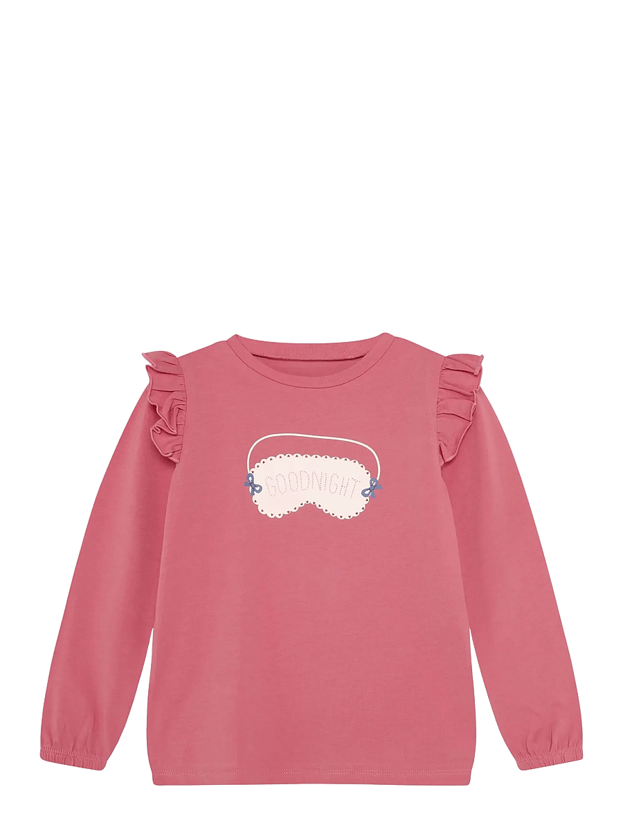 Minymo - Pyjamas LS Set AOP - pyjama-sets - desert rose - 2
