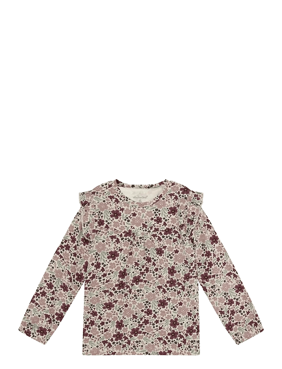 Minymo - Pyjamas LS Set AOP - sett - fawn - 3