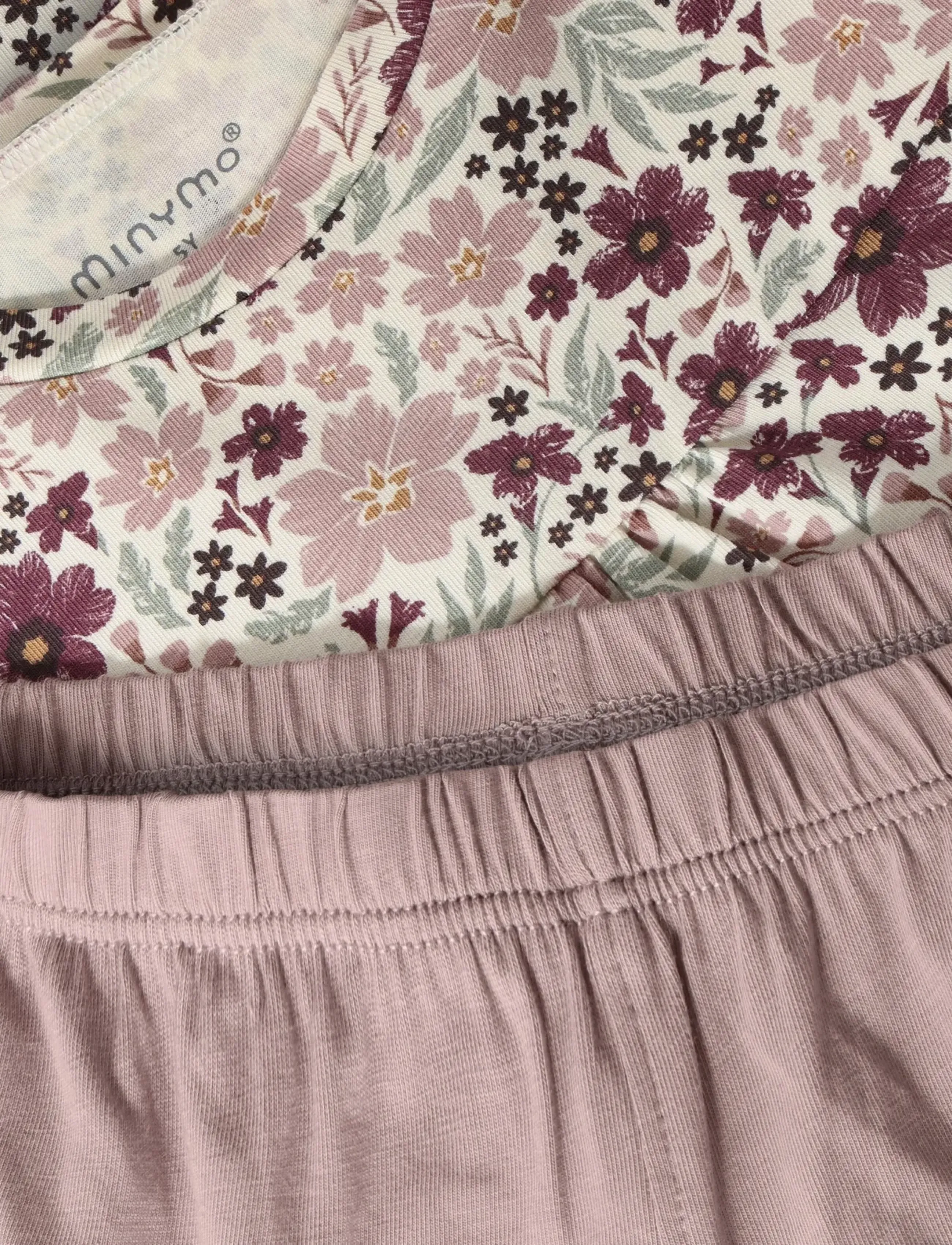 Minymo - Pyjamas LS Set AOP - pyjama-sets - fawn - 5