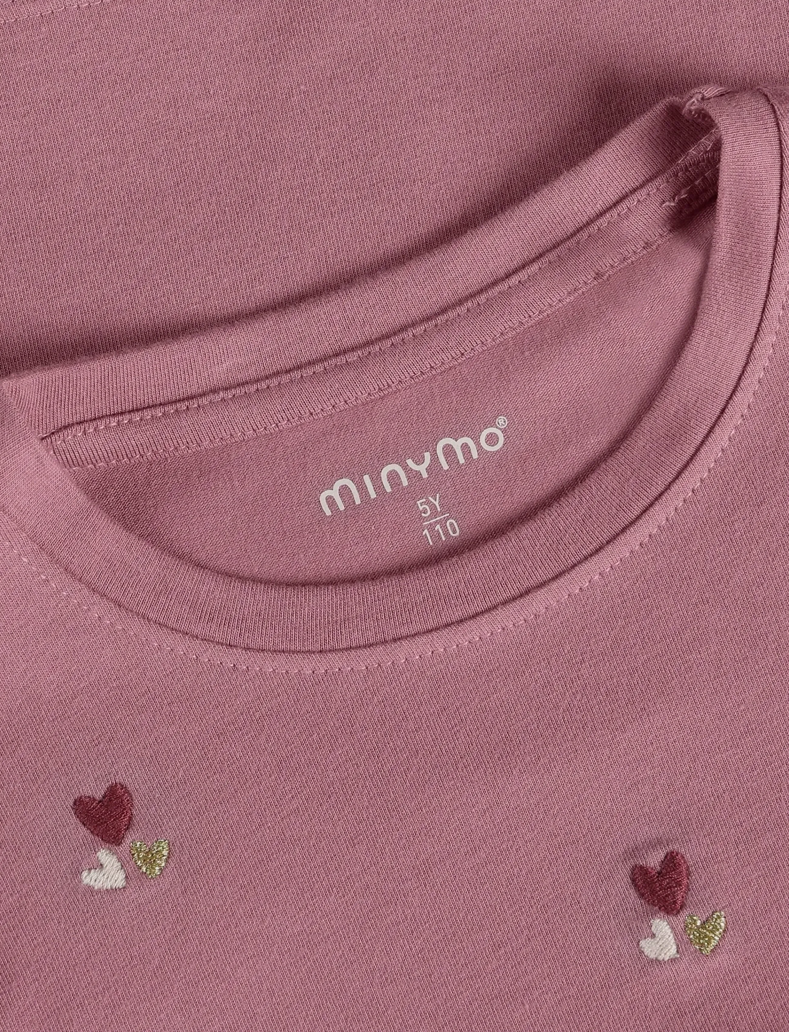 Minymo - T-shirt LS - langärmelig - nostalgia rose - 2